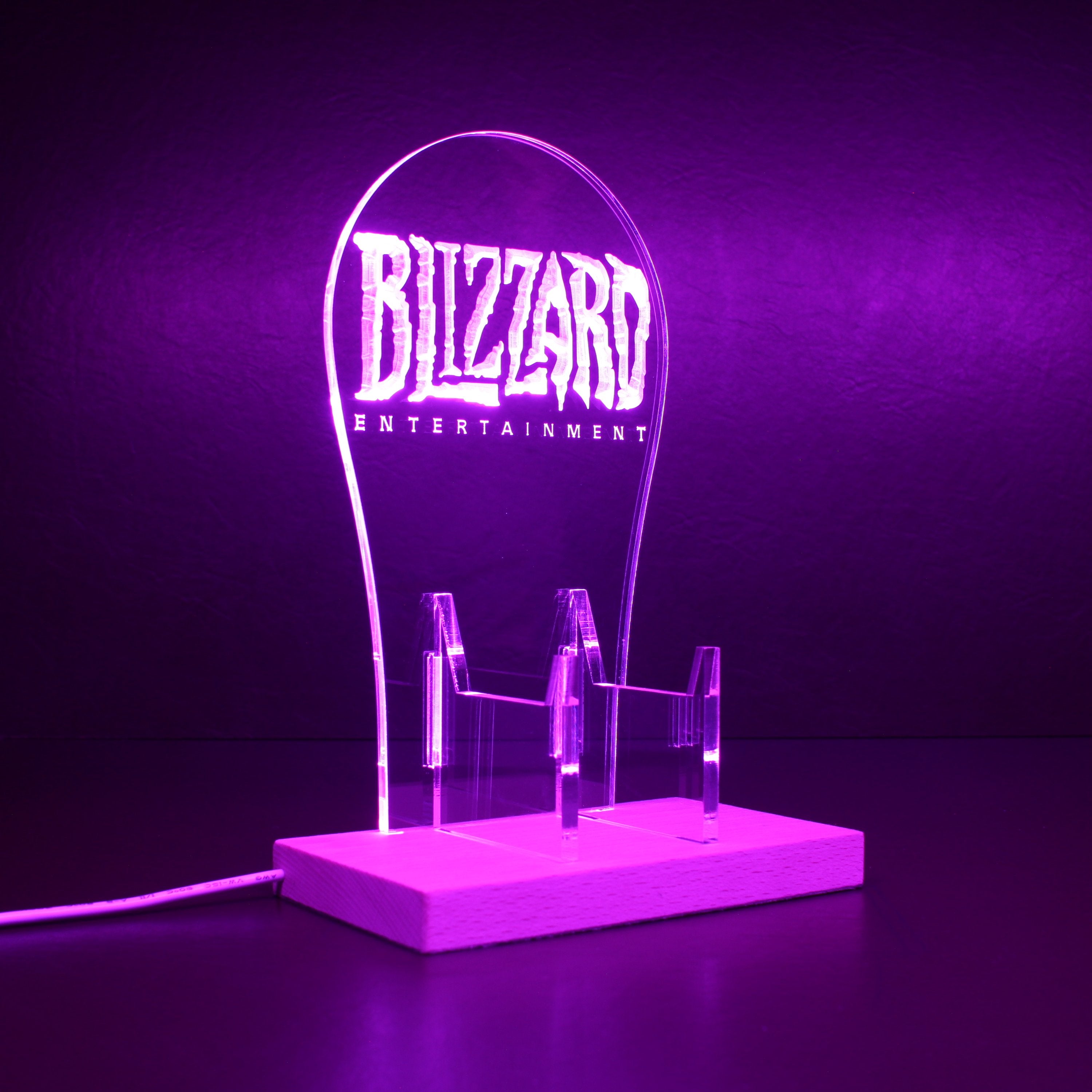 Blizzard RGB LED Gaming Headset Controller Stand