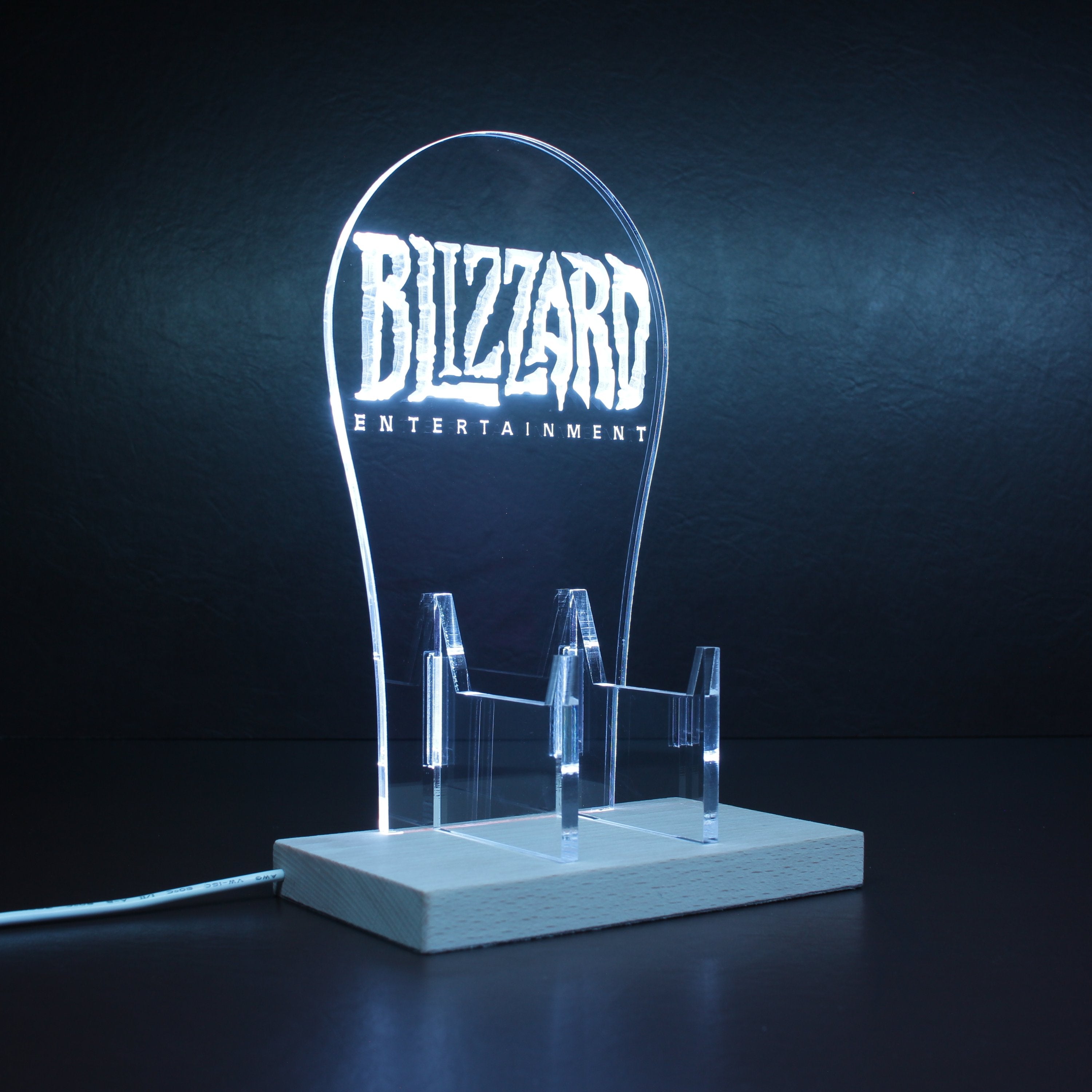 Blizzard RGB LED Gaming Headset Controller Stand