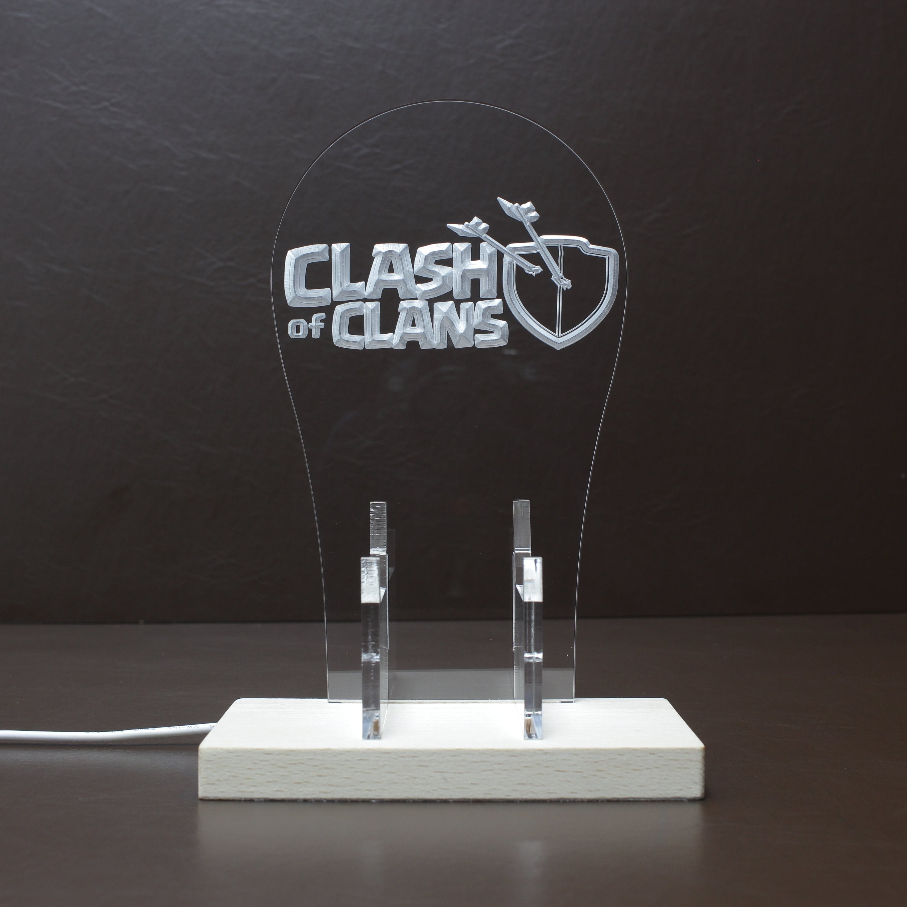 Clash of Clans RGB LED Gaming Headset Controller Stand