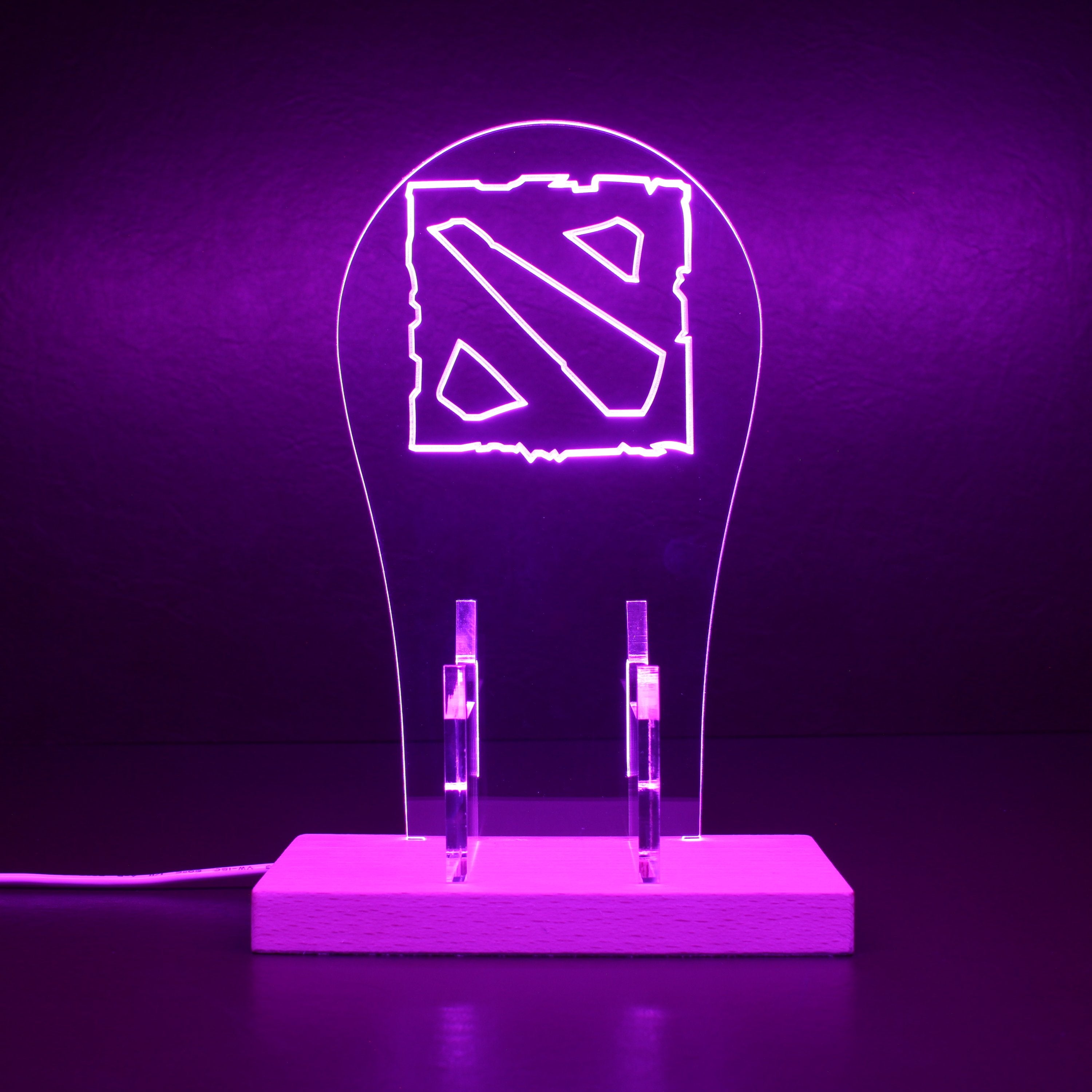 Dota RGB LED Gaming Headset Controller Stand