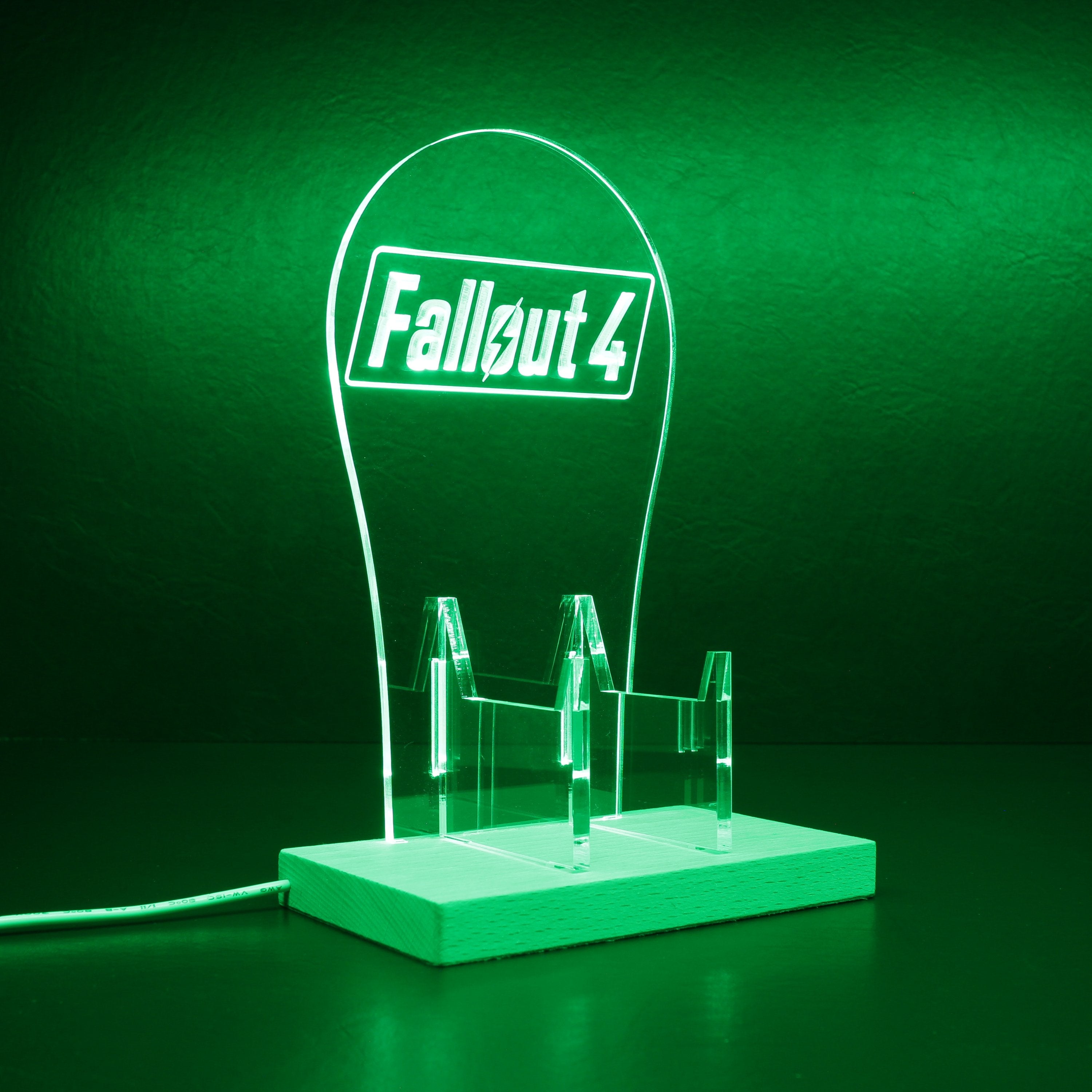 Fallout 4 RGB LED Gaming Headset Controller Stand