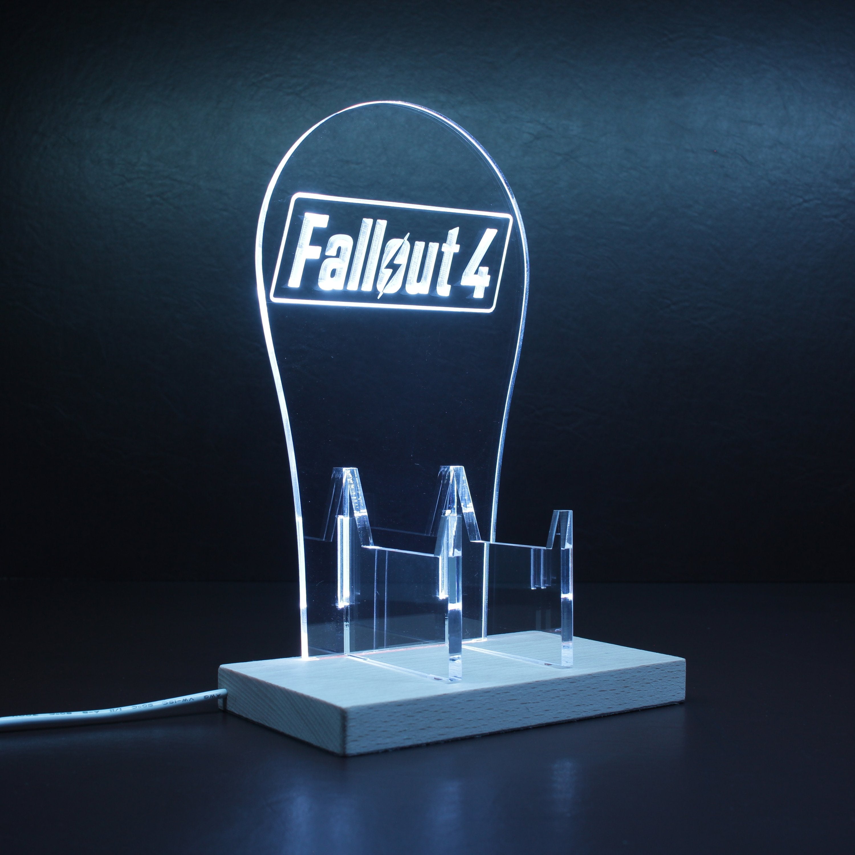 Fallout 4 RGB LED Gaming Headset Controller Stand