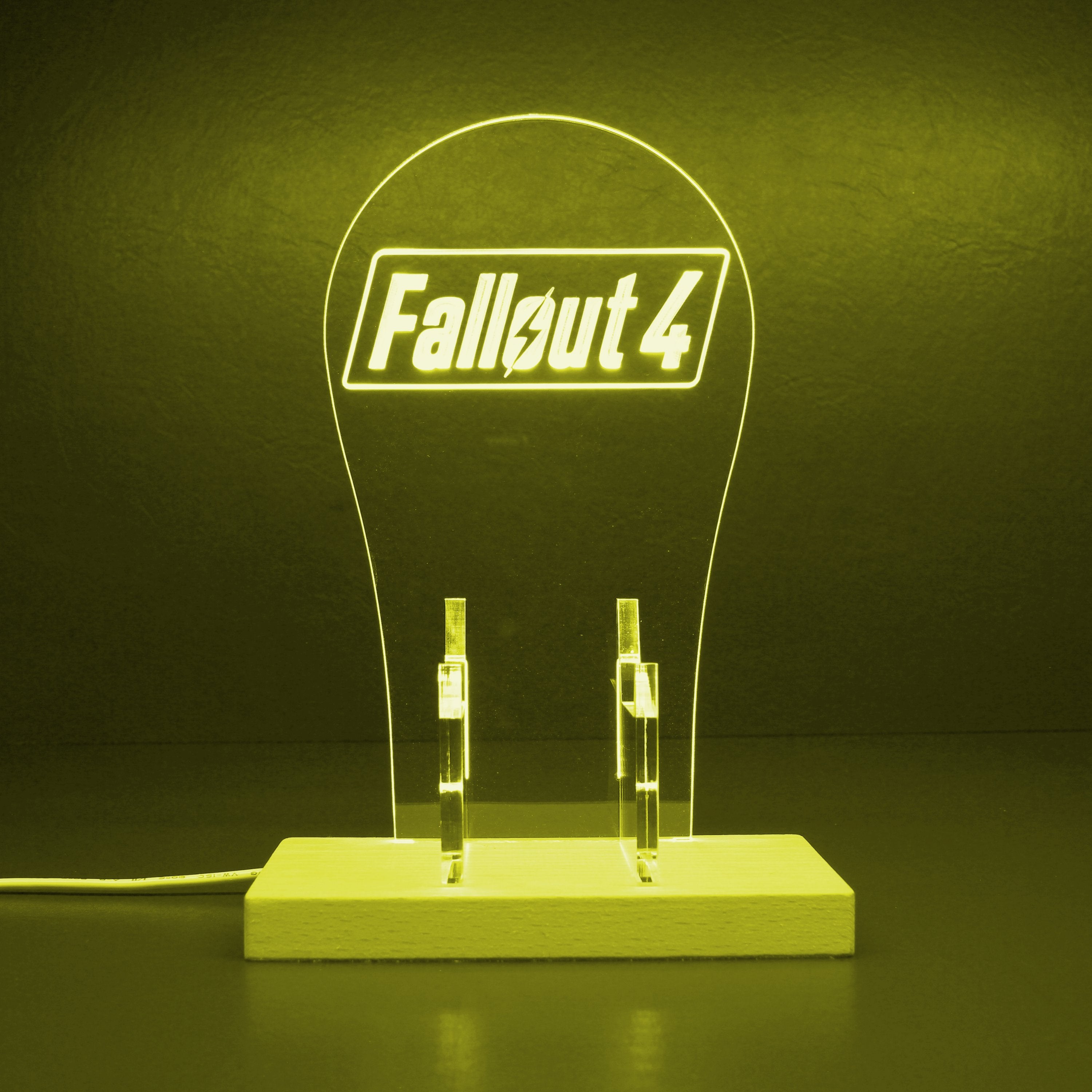 Fallout 4 RGB LED Gaming Headset Controller Stand