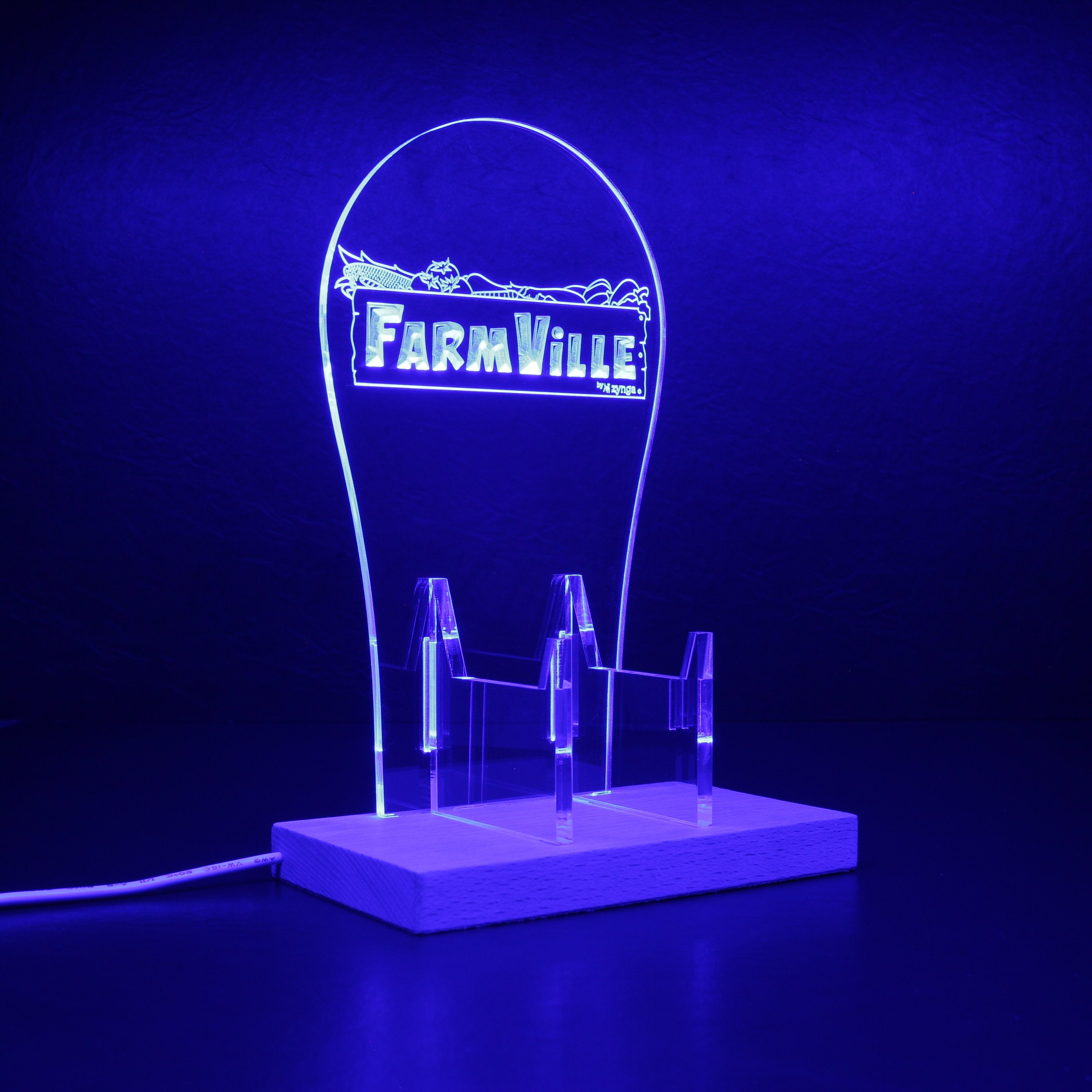 Farmville RGB LED Gaming Headset Controller Stand