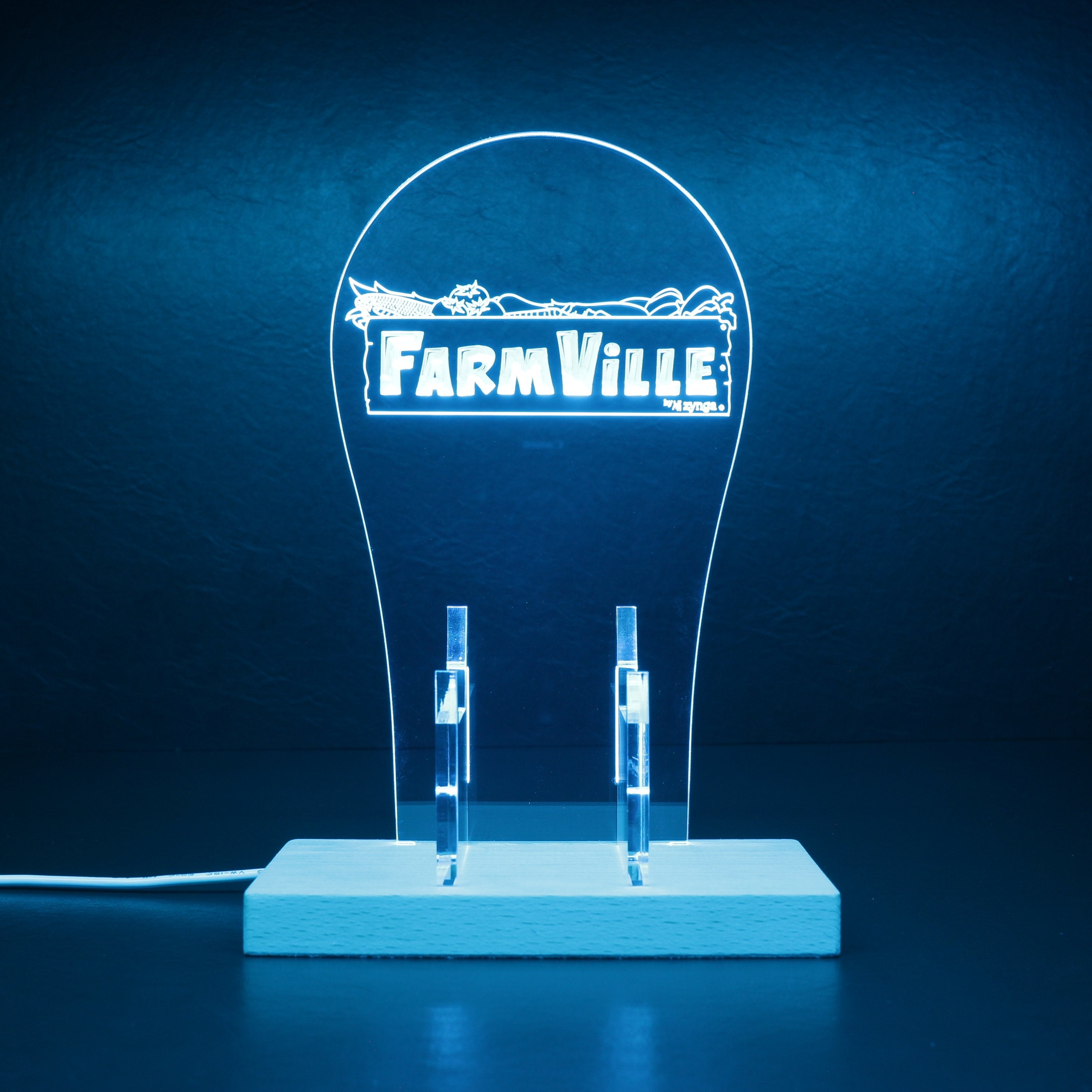 Farmville RGB LED Gaming Headset Controller Stand