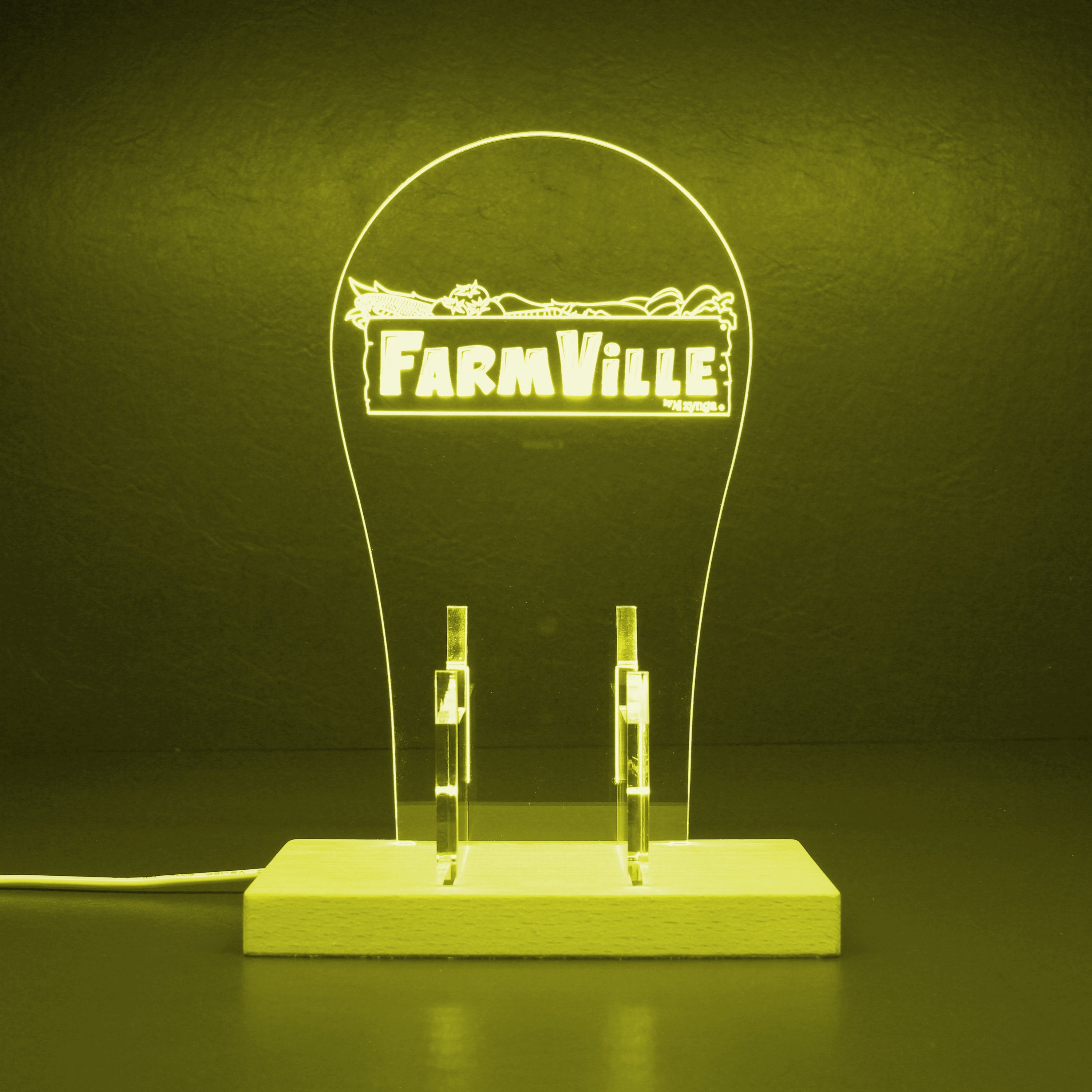 Farmville RGB LED Gaming Headset Controller Stand