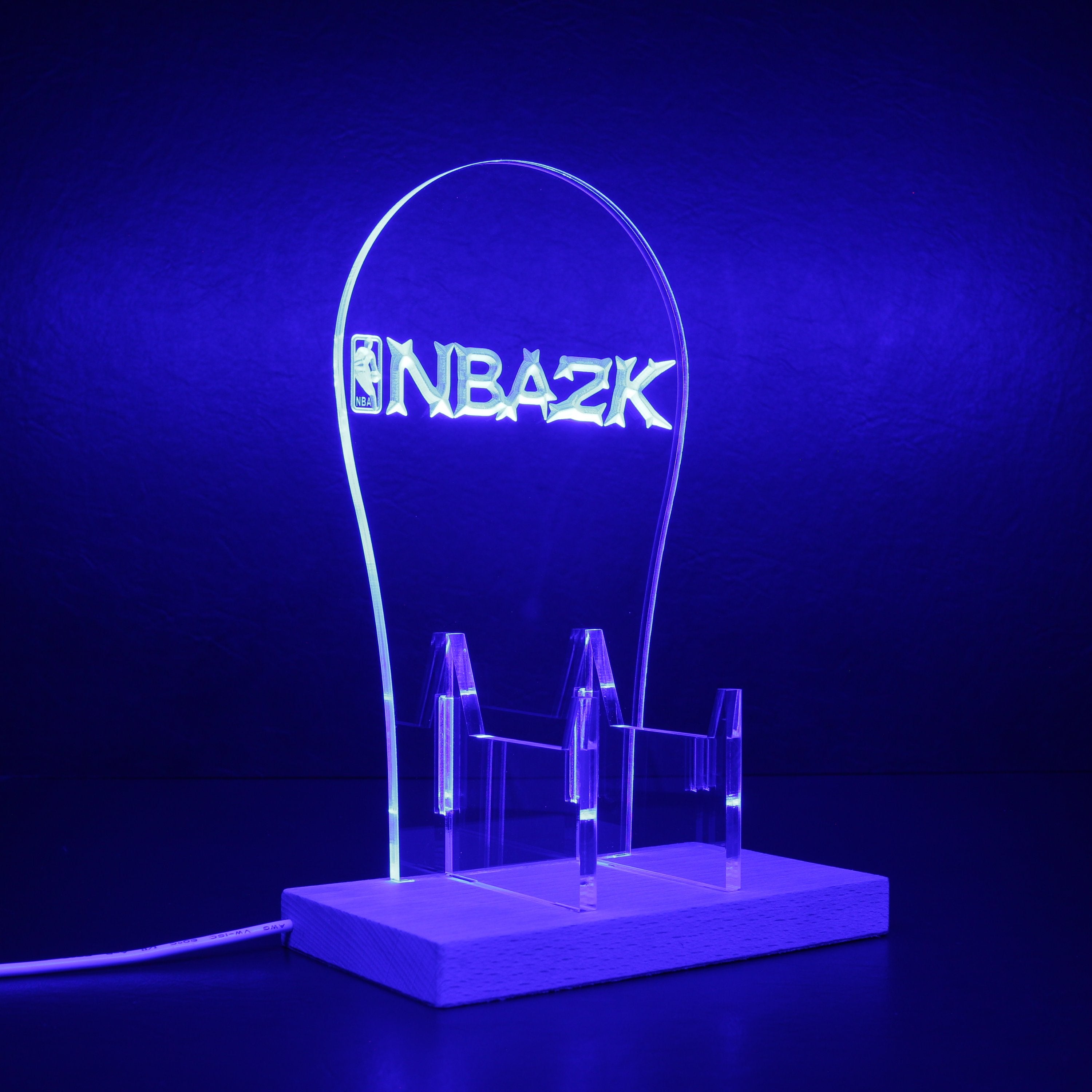 NBA2K RGB LED Gaming Headset Controller Stand