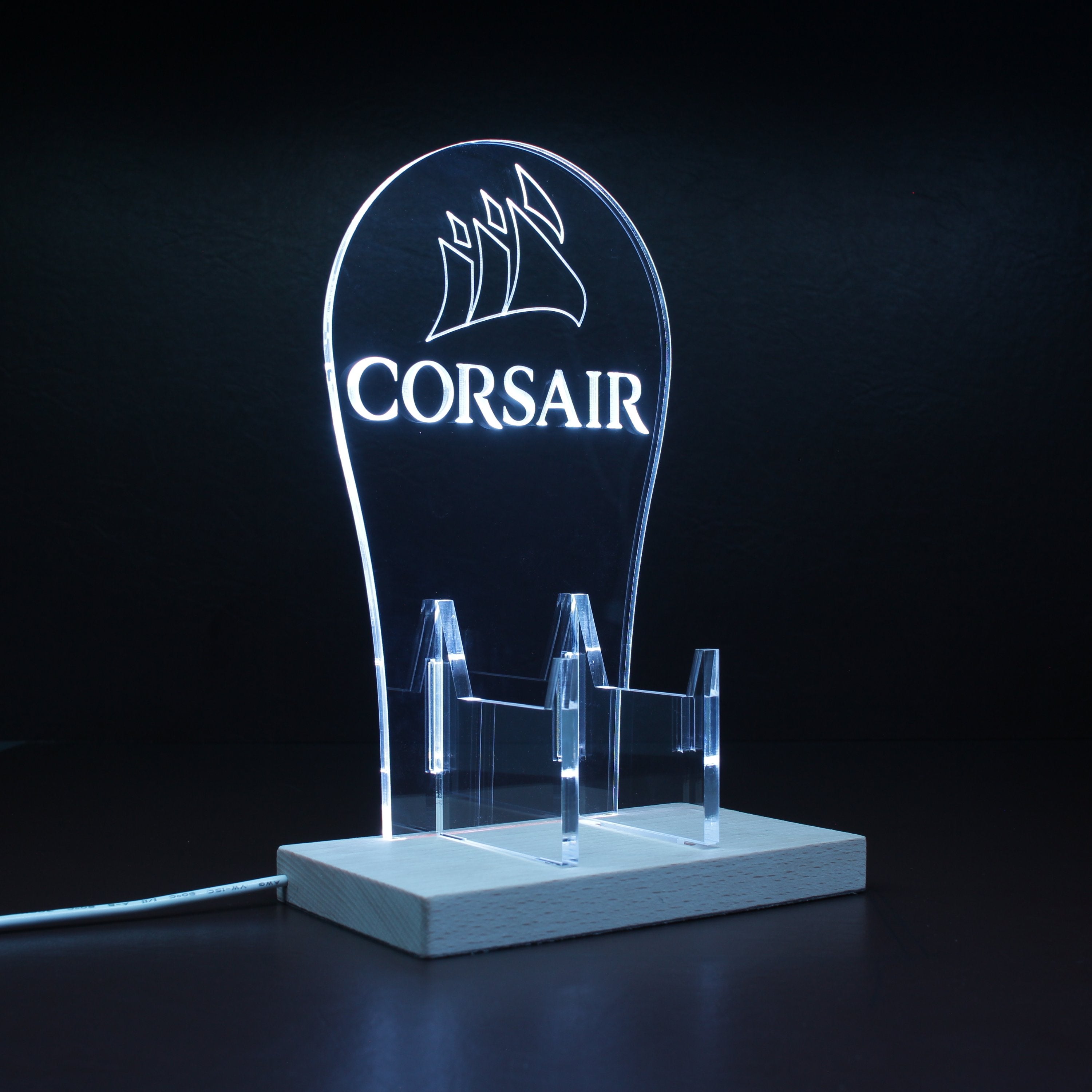 Corsair RGB LED Gaming Headset Controller Stand