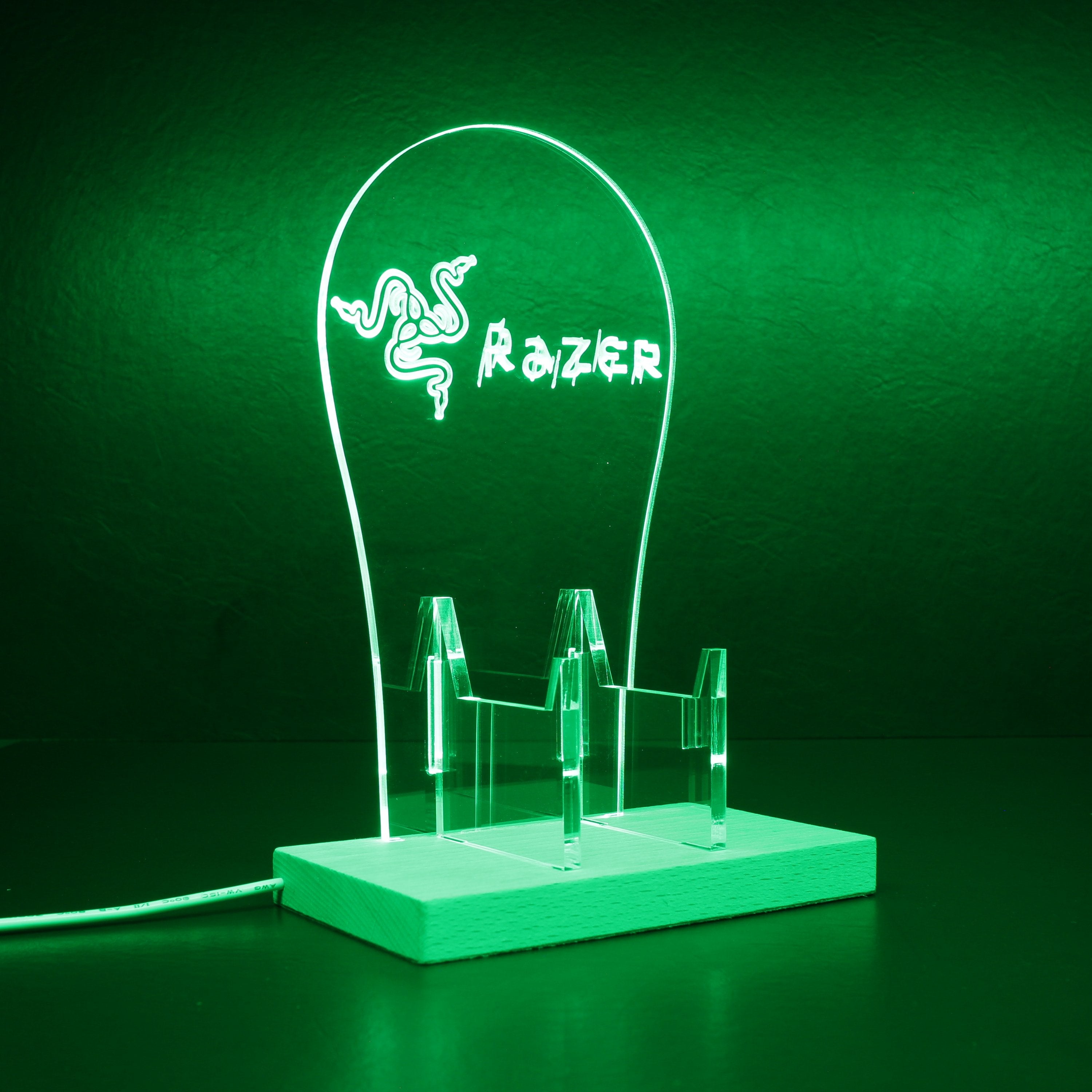 Razer RGB LED Gaming Headset Controller Stand