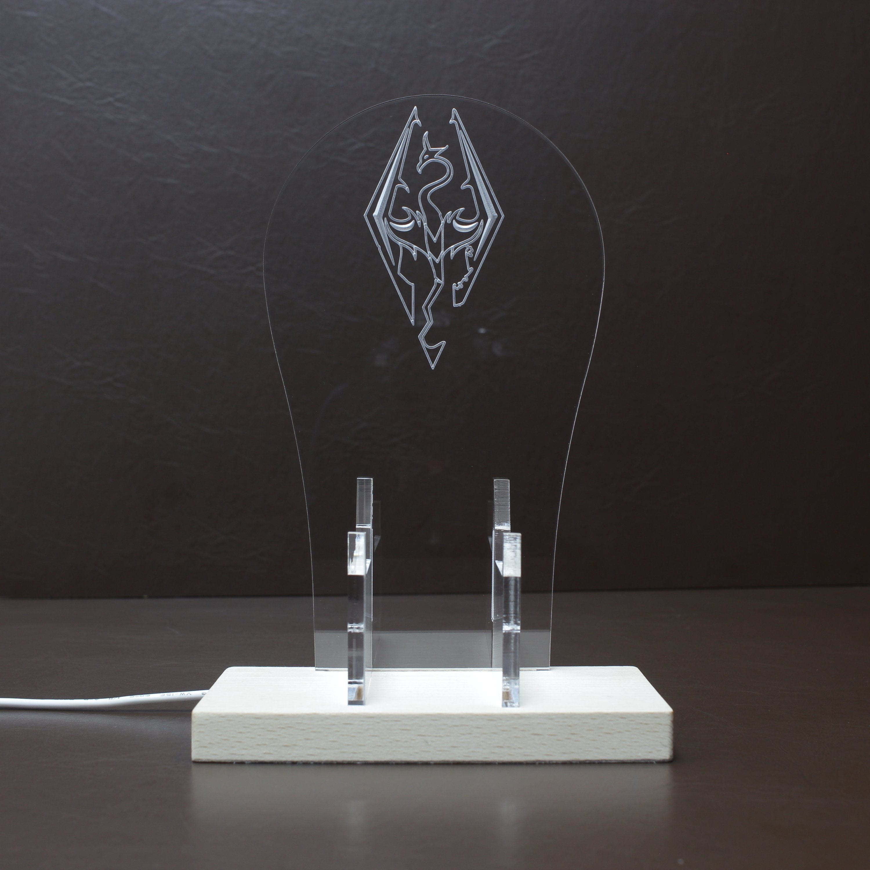 Elder Scrolls Skyrim RGB LED Gaming Headset Controller Stand