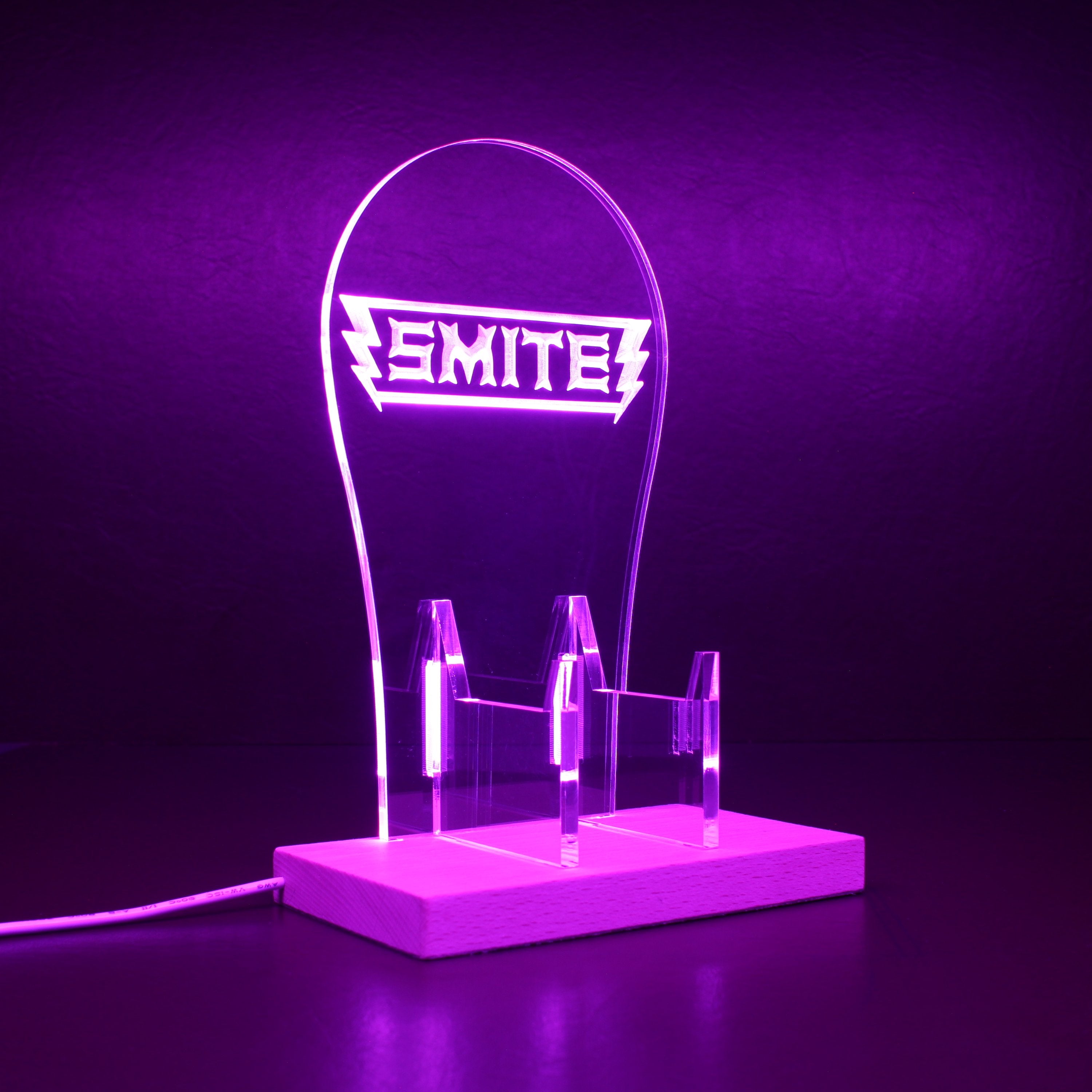 Smite RGB LED Gaming Headset Controller Stand