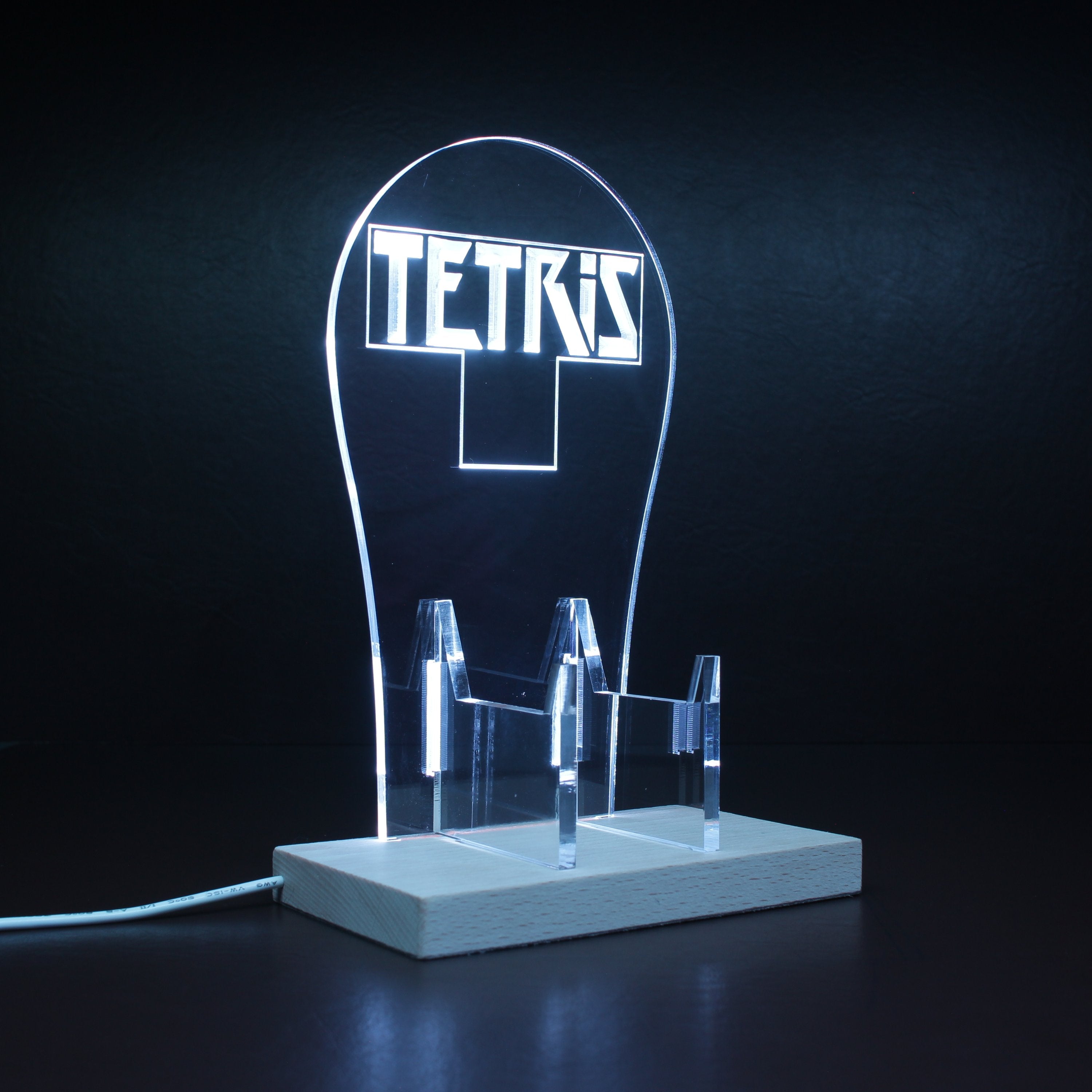 Tetris RGB LED Gaming Headset Controller Stand