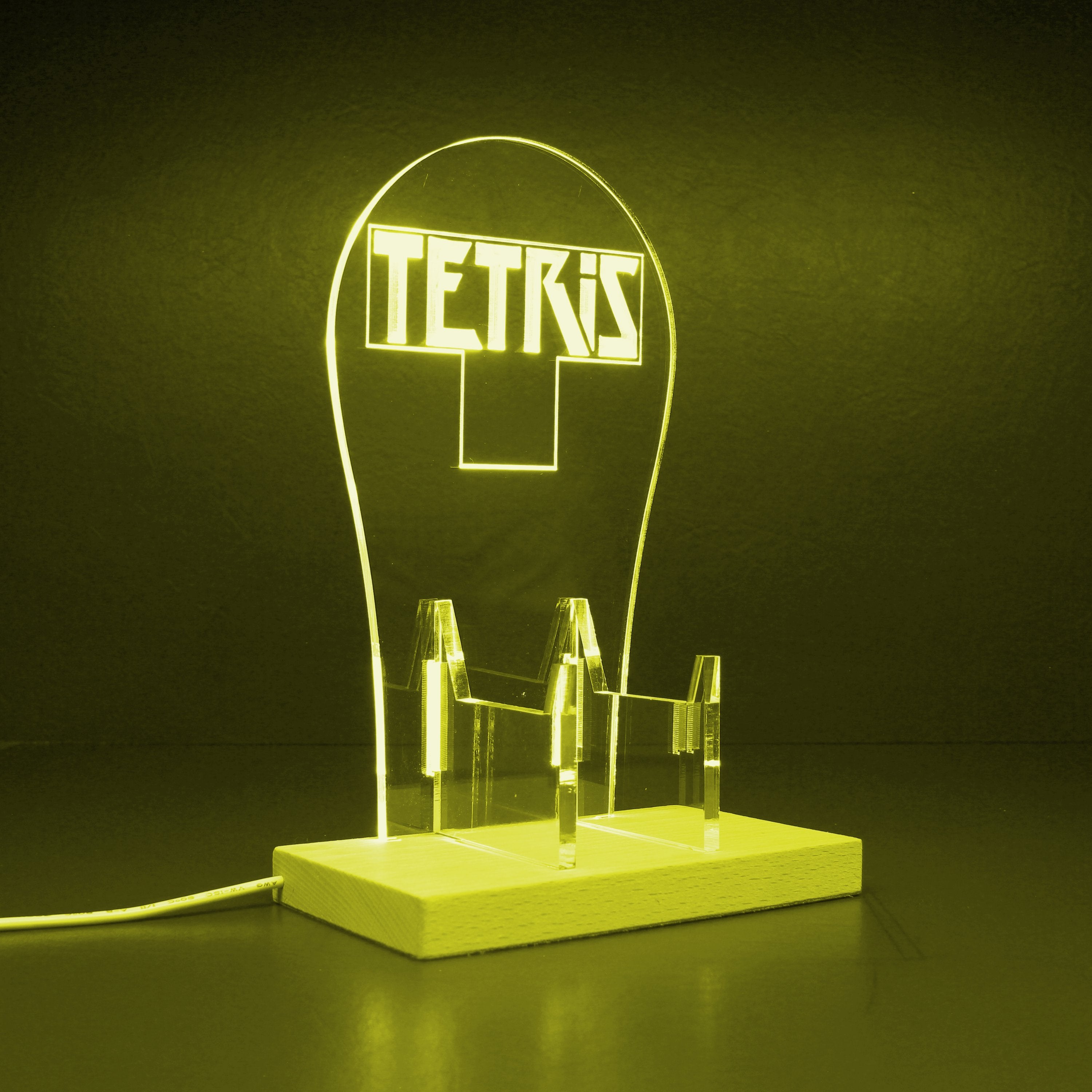 Tetris RGB LED Gaming Headset Controller Stand