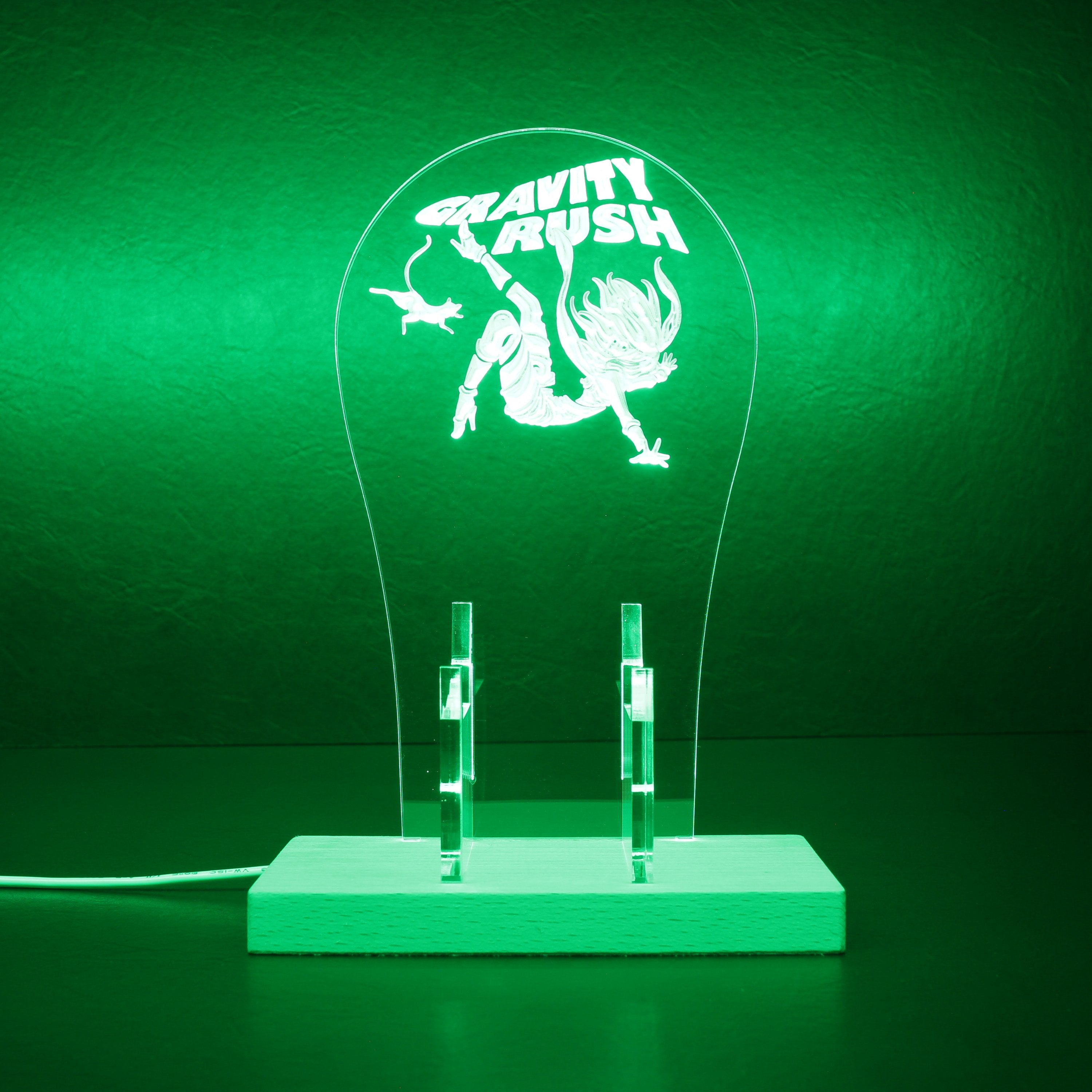 Gravity Rush RGB LED Gaming Headset Controller Stand