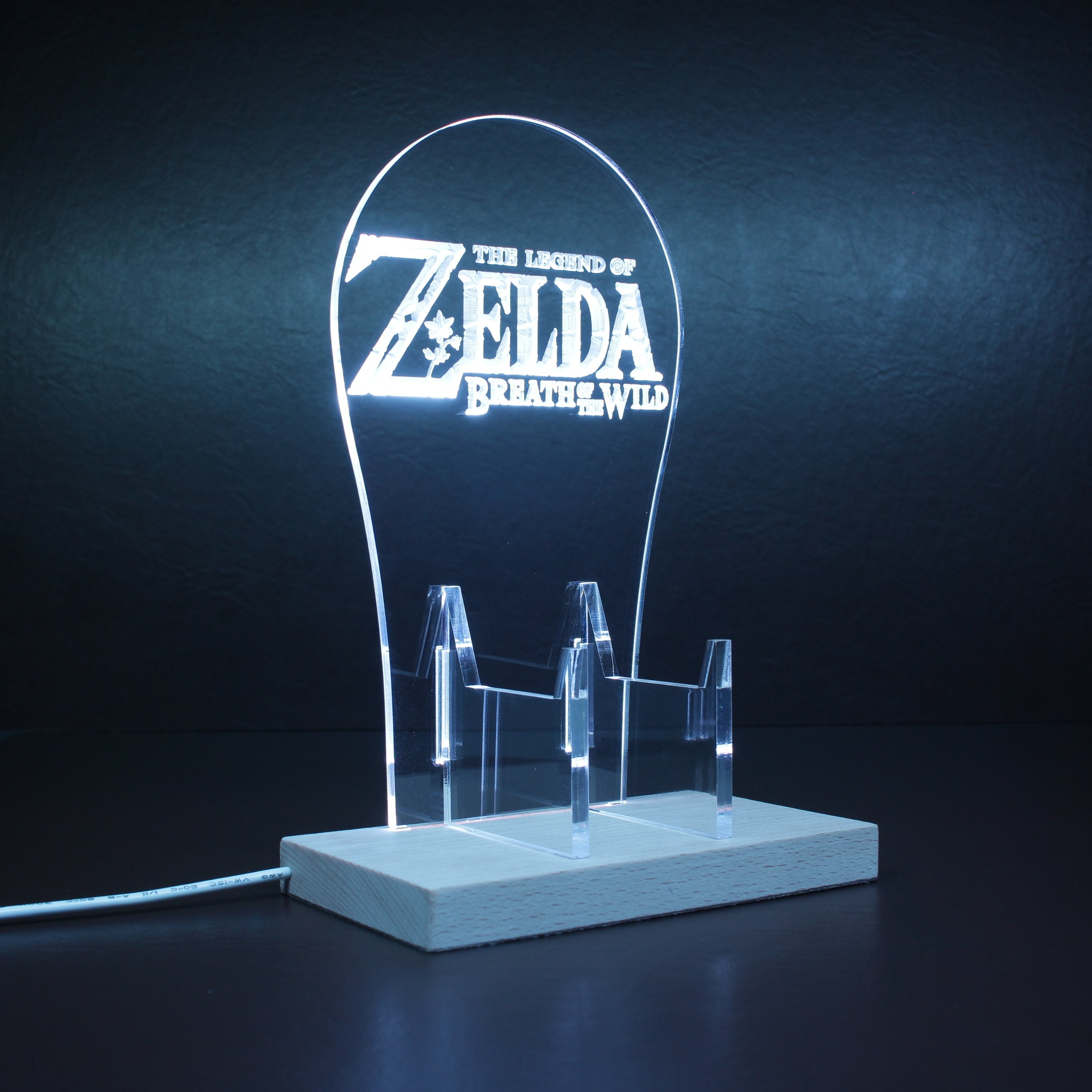 The Legend of Zelda RGB LED Gaming Headset Controller Stand