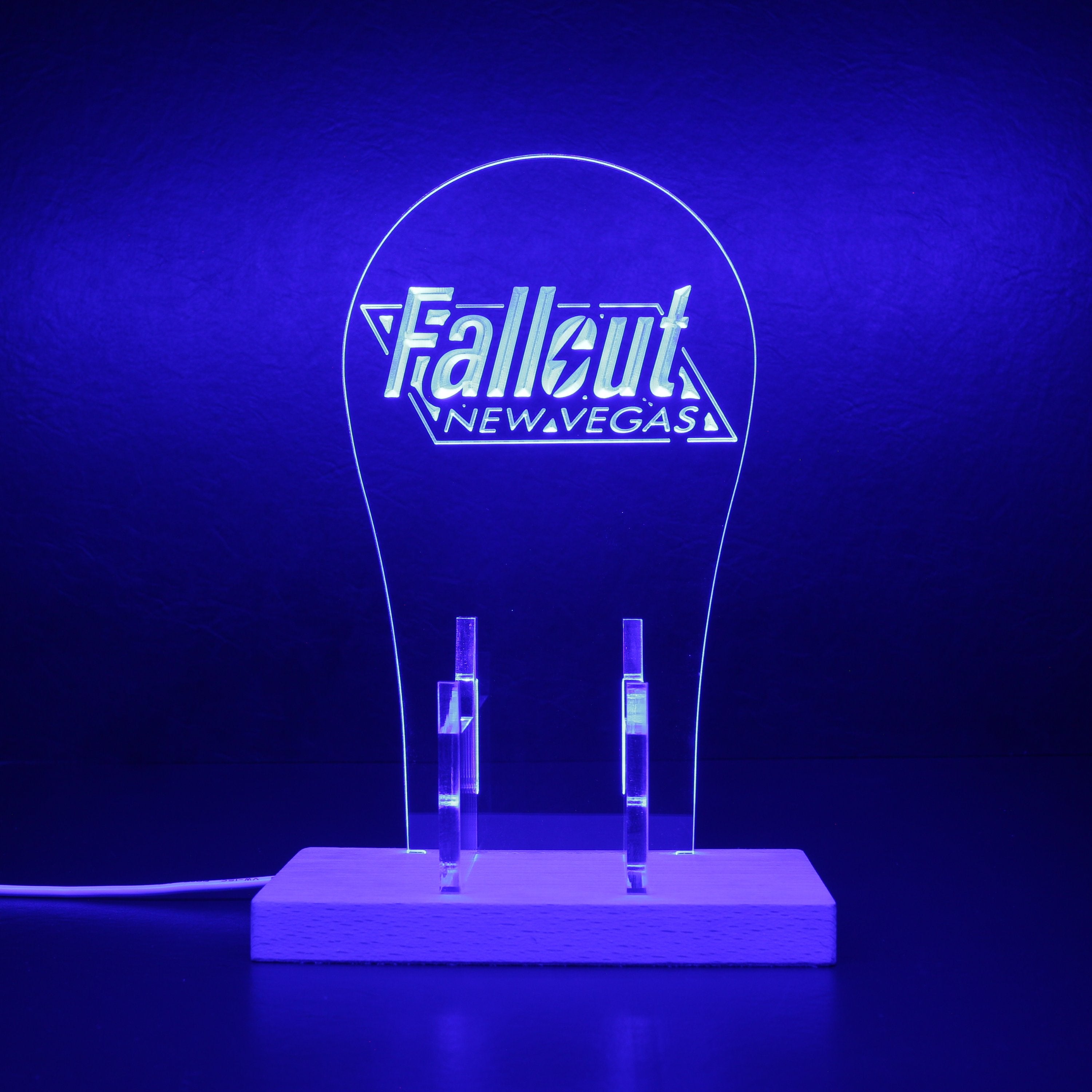 Fallout RGB LED Gaming Headset Controller Stand