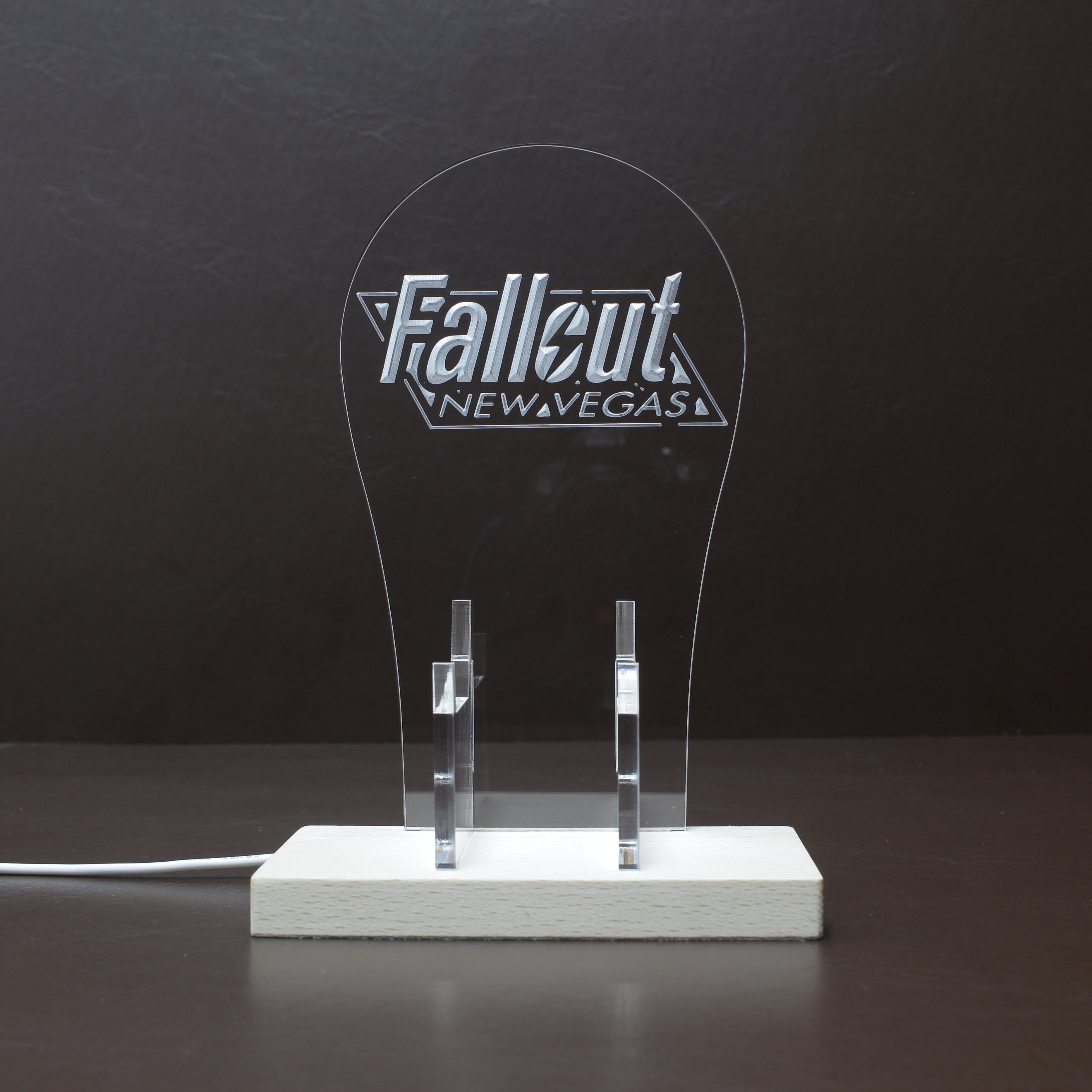 Fallout RGB LED Gaming Headset Controller Stand