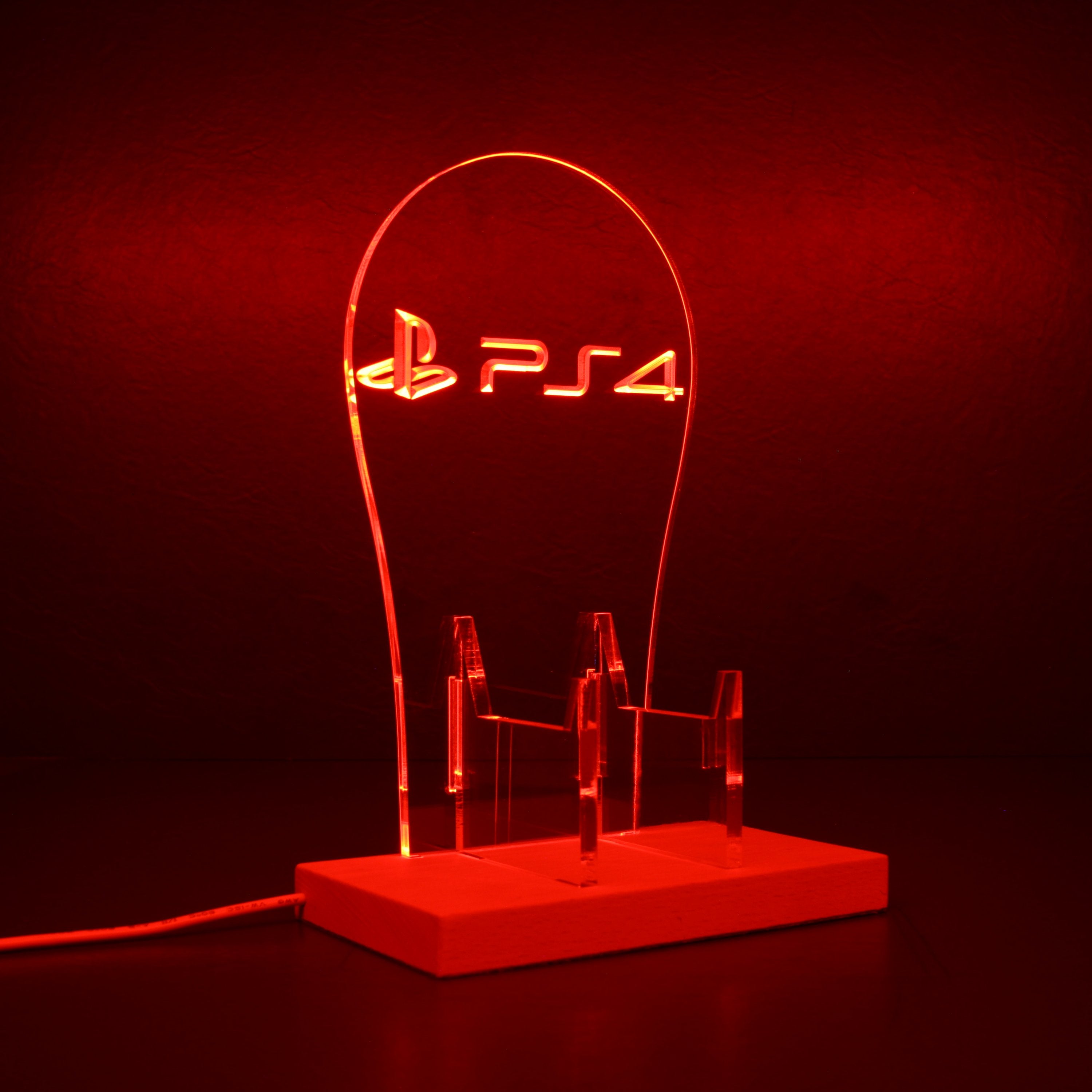 PS4 RGB LED Gaming Headset Controller Stand