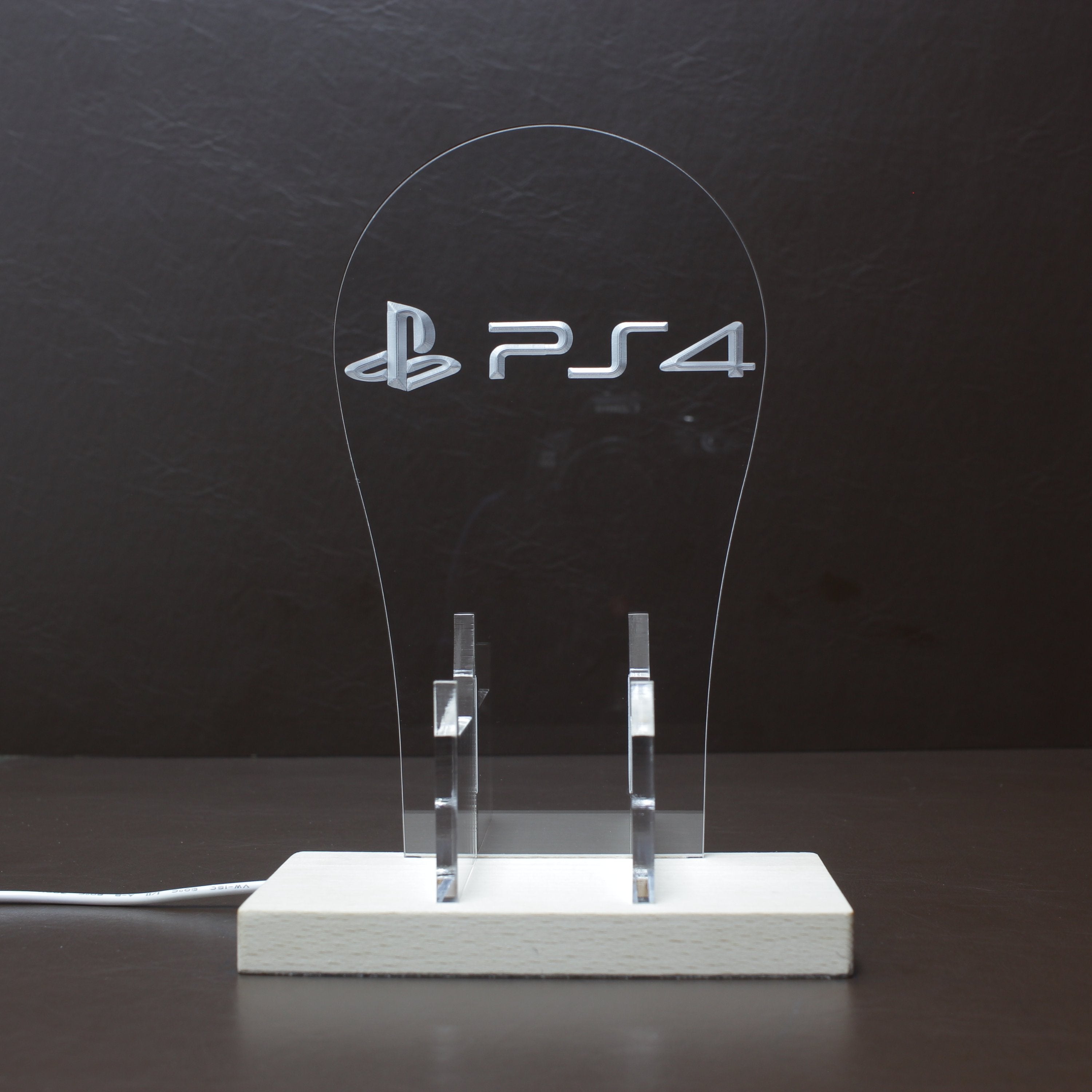 PS4 RGB LED Gaming Headset Controller Stand