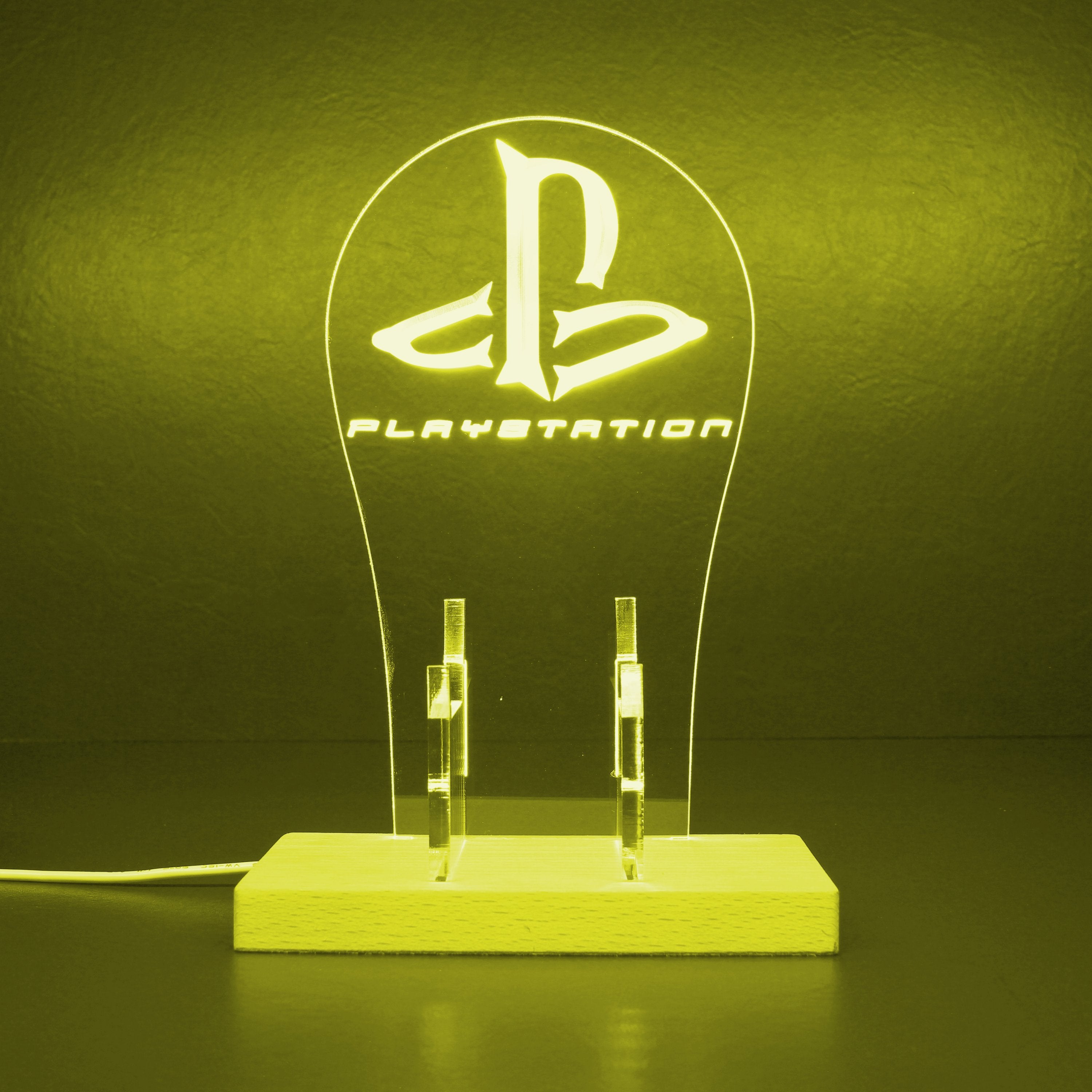 Playstation RGB LED Gaming Headset Controller Stand