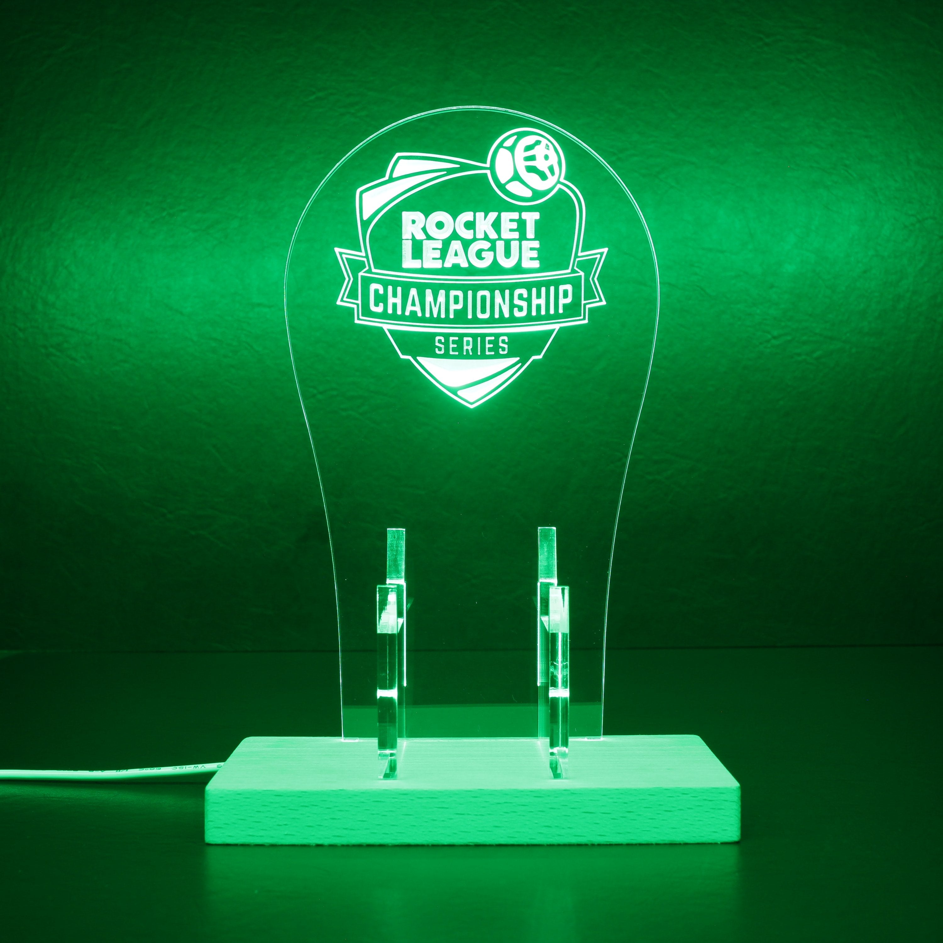 Rocket League Championship Series RGB LED Gaming Headset Controller Stand