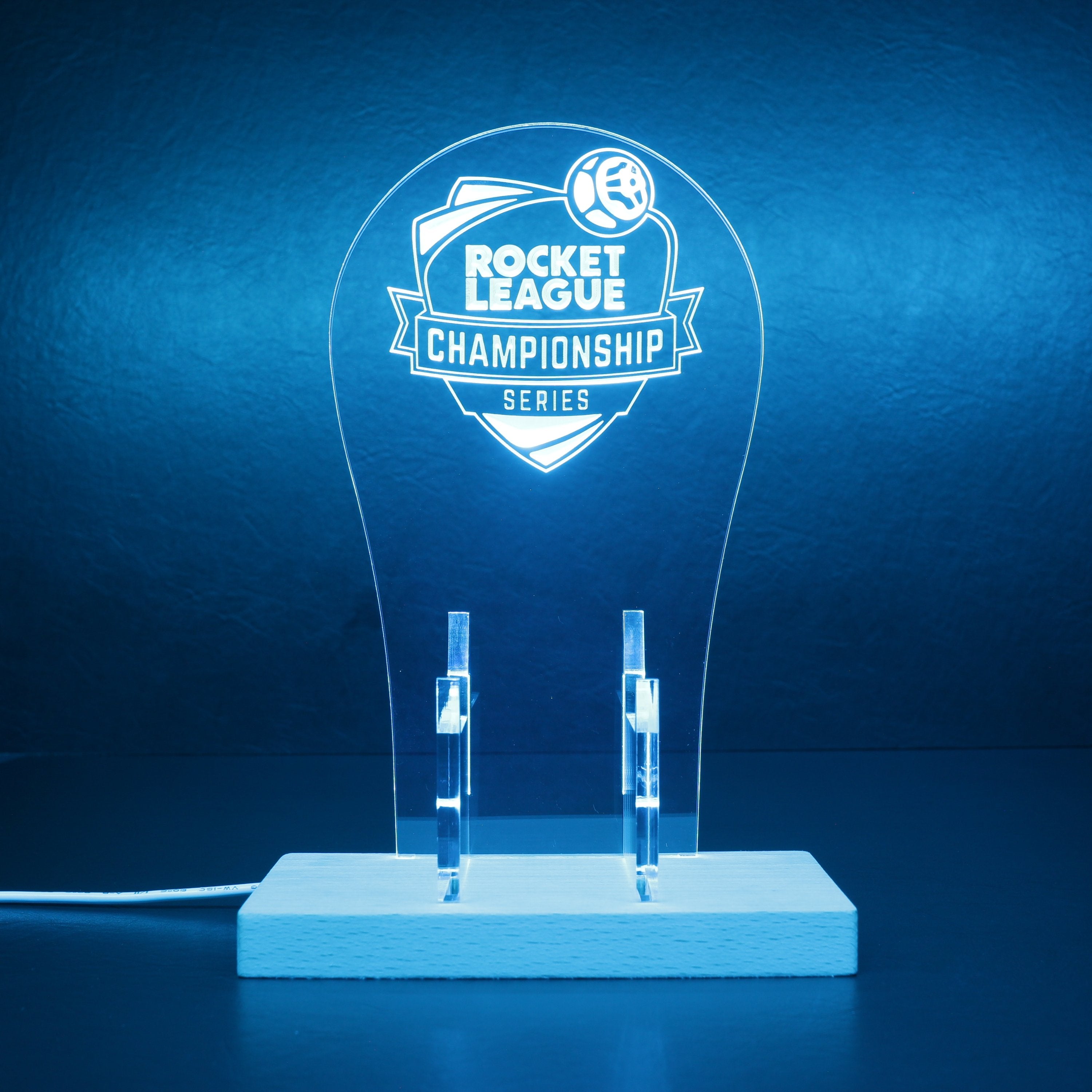 Rocket League Championship Series RGB LED Gaming Headset Controller Stand