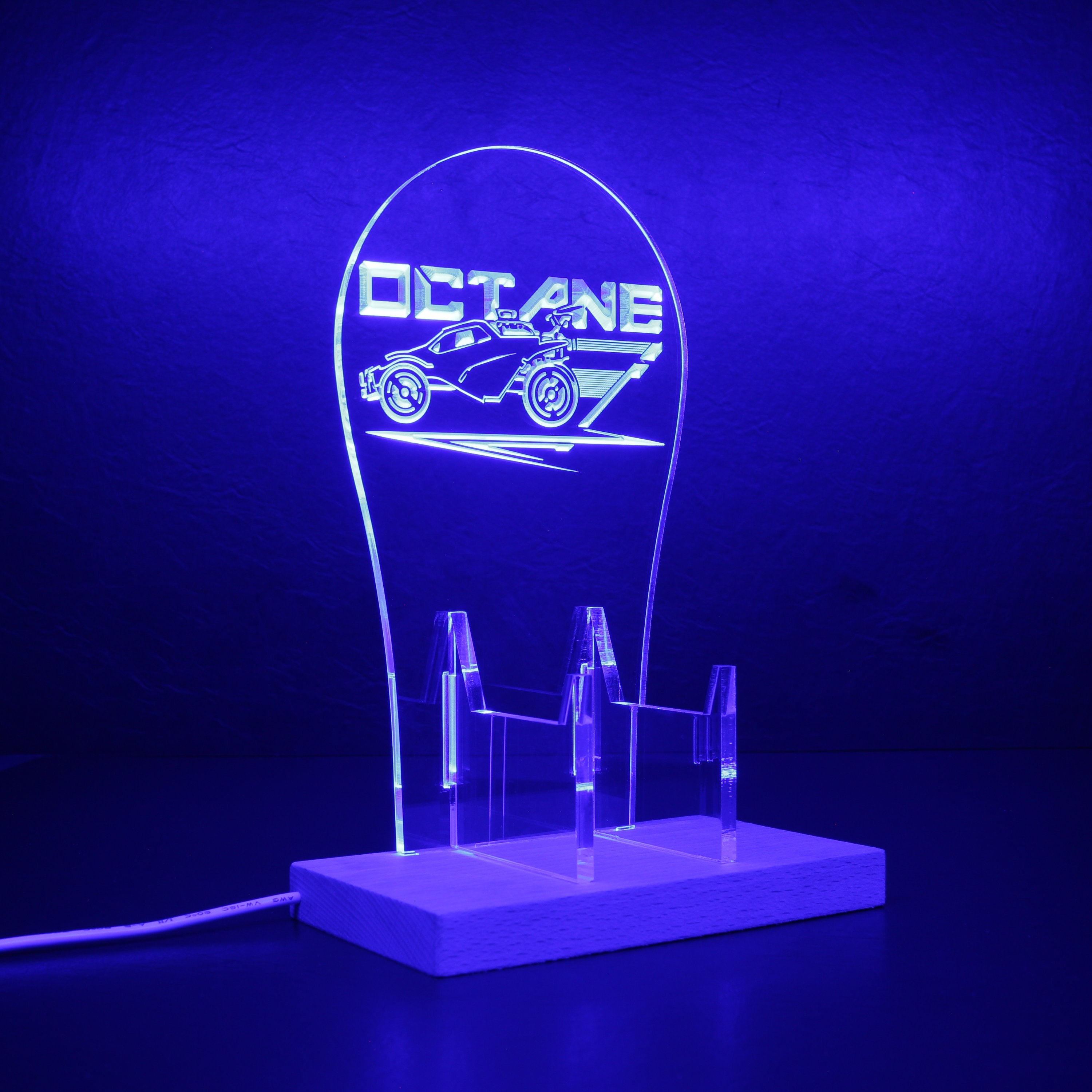 Rocket League Octane RGB LED Gaming Headset Controller Stand