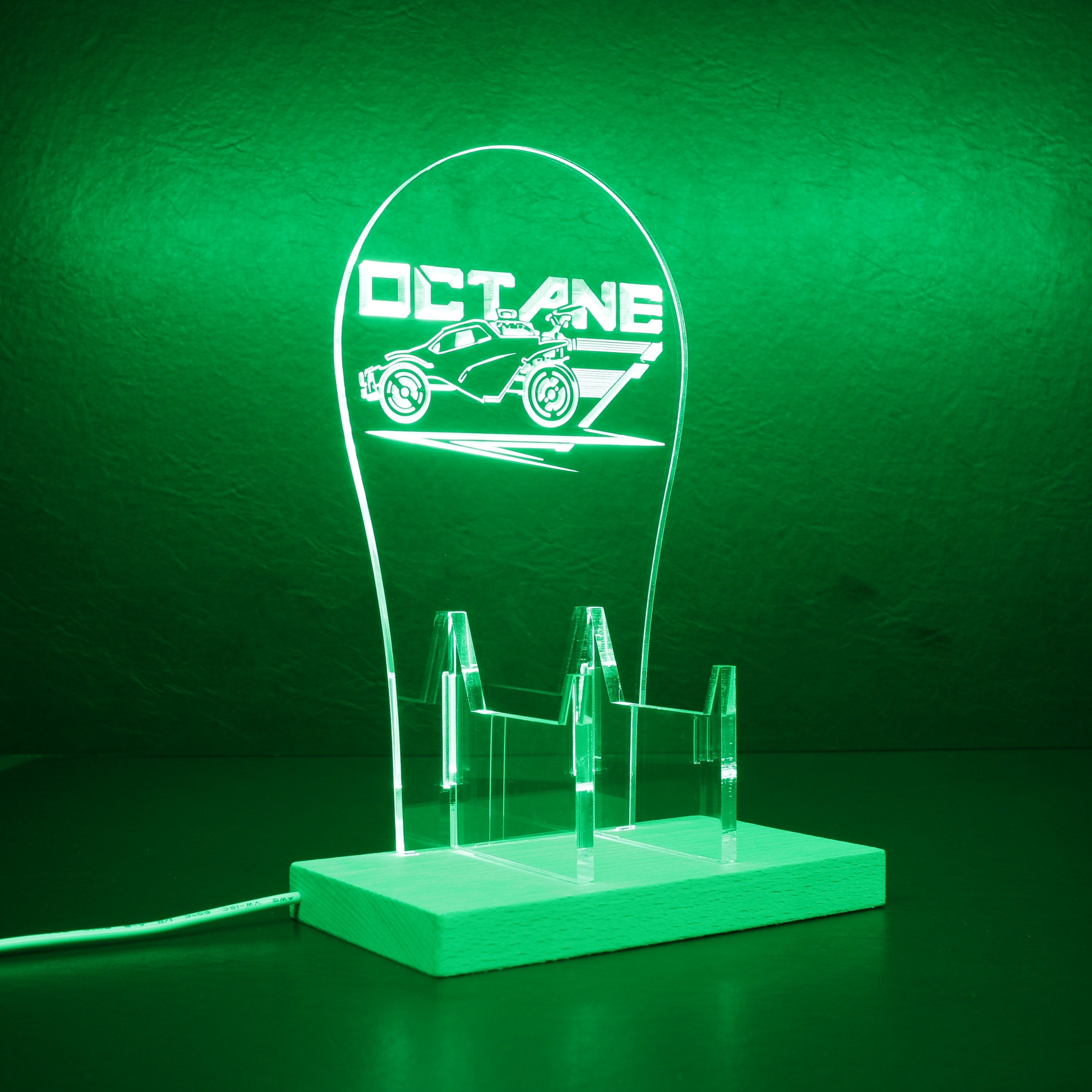 Rocket League Octane RGB LED Gaming Headset Controller Stand