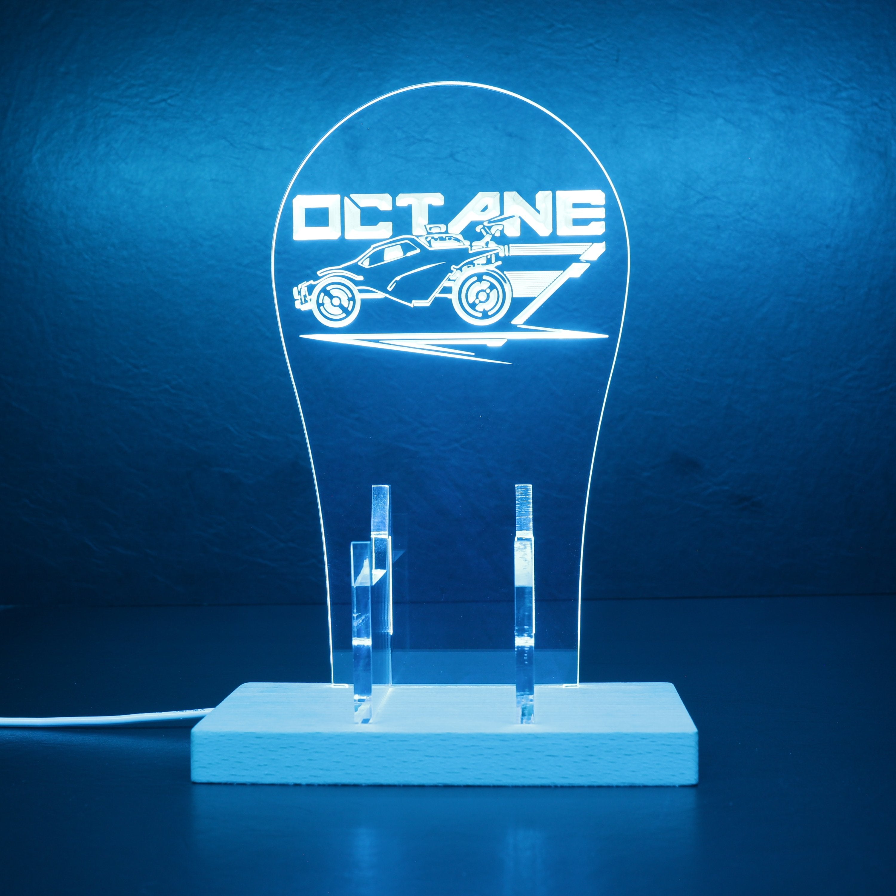 Rocket League Octane RGB LED Gaming Headset Controller Stand