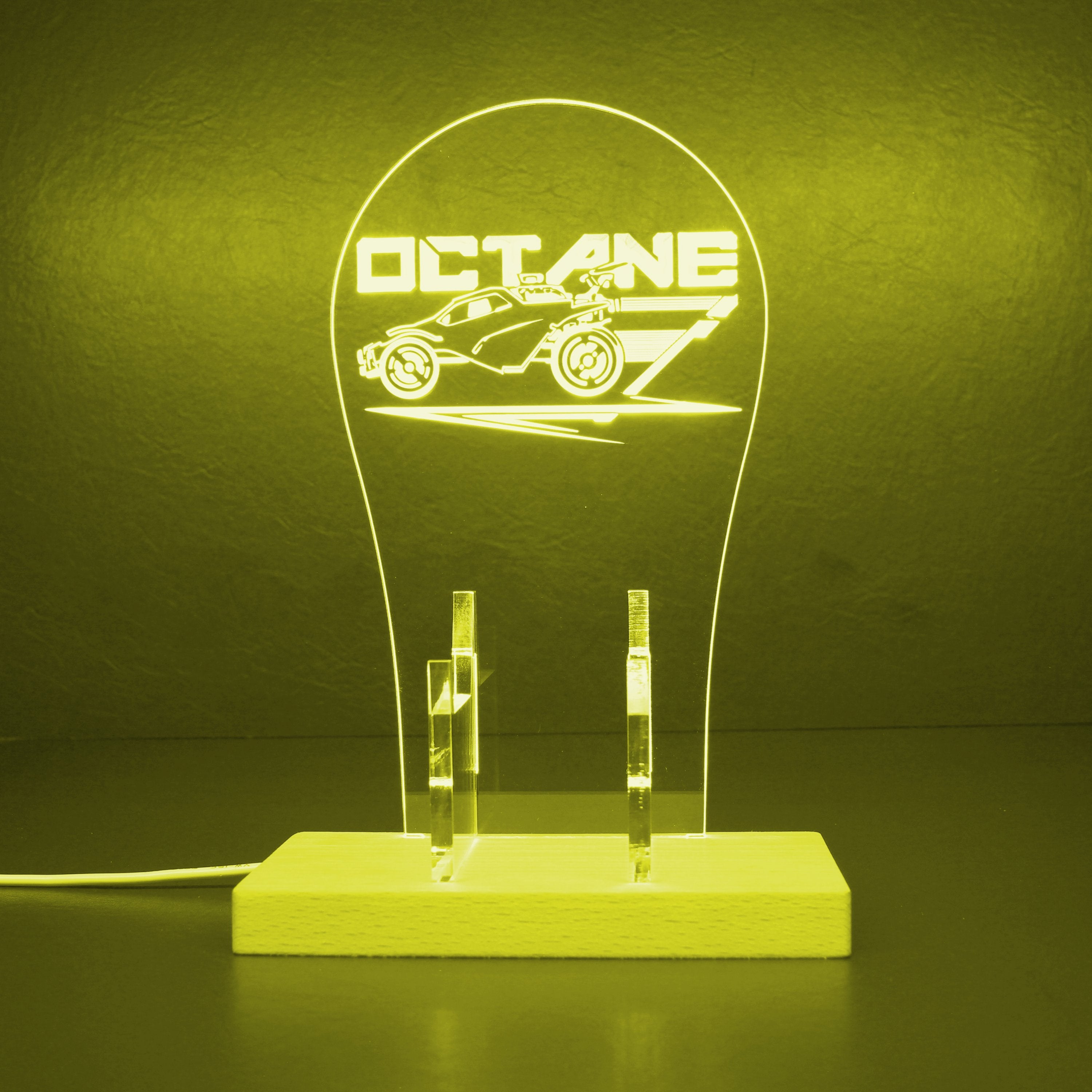 Rocket League Octane RGB LED Gaming Headset Controller Stand