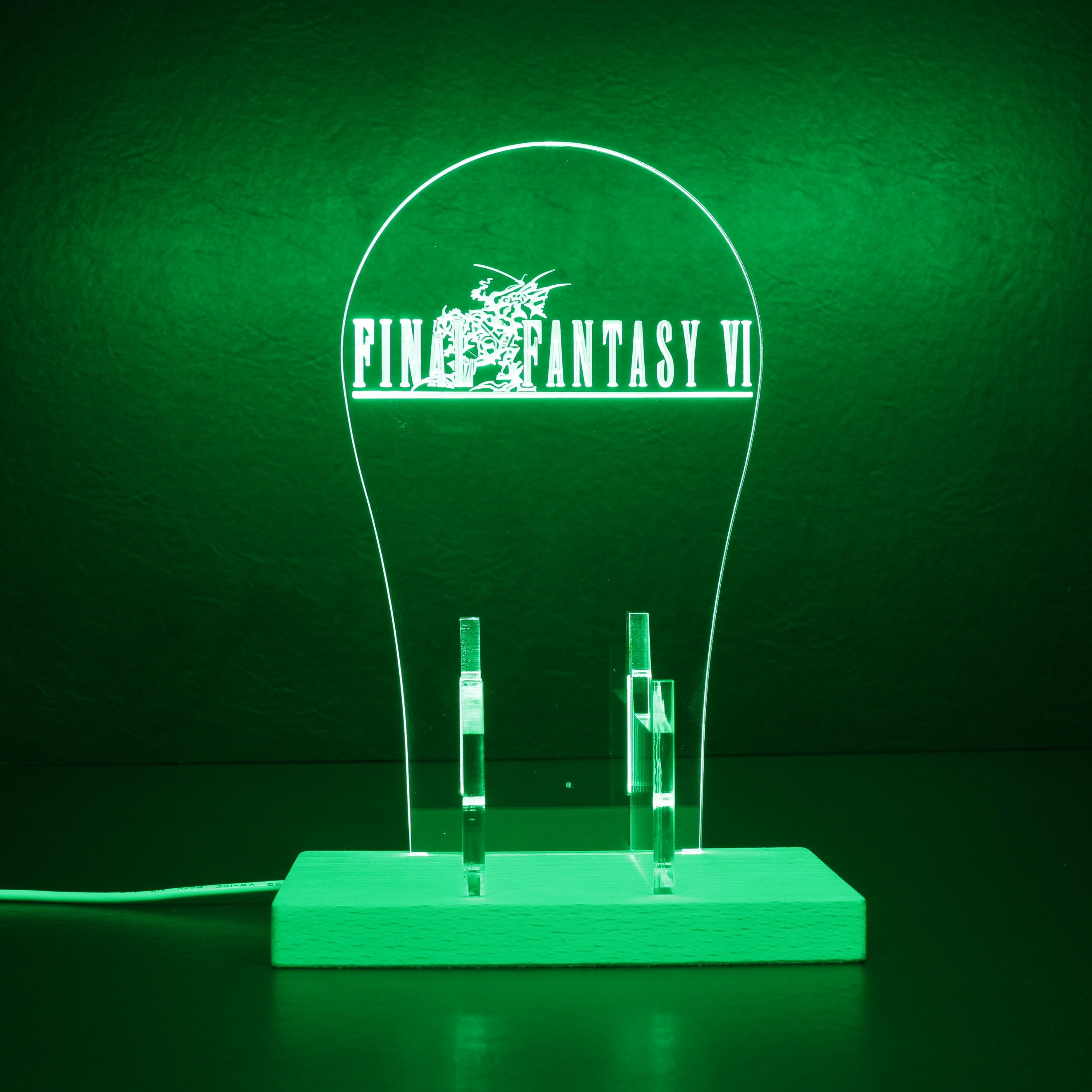 Final Fantasy VI RGB LED Gaming Headset Controller Stand