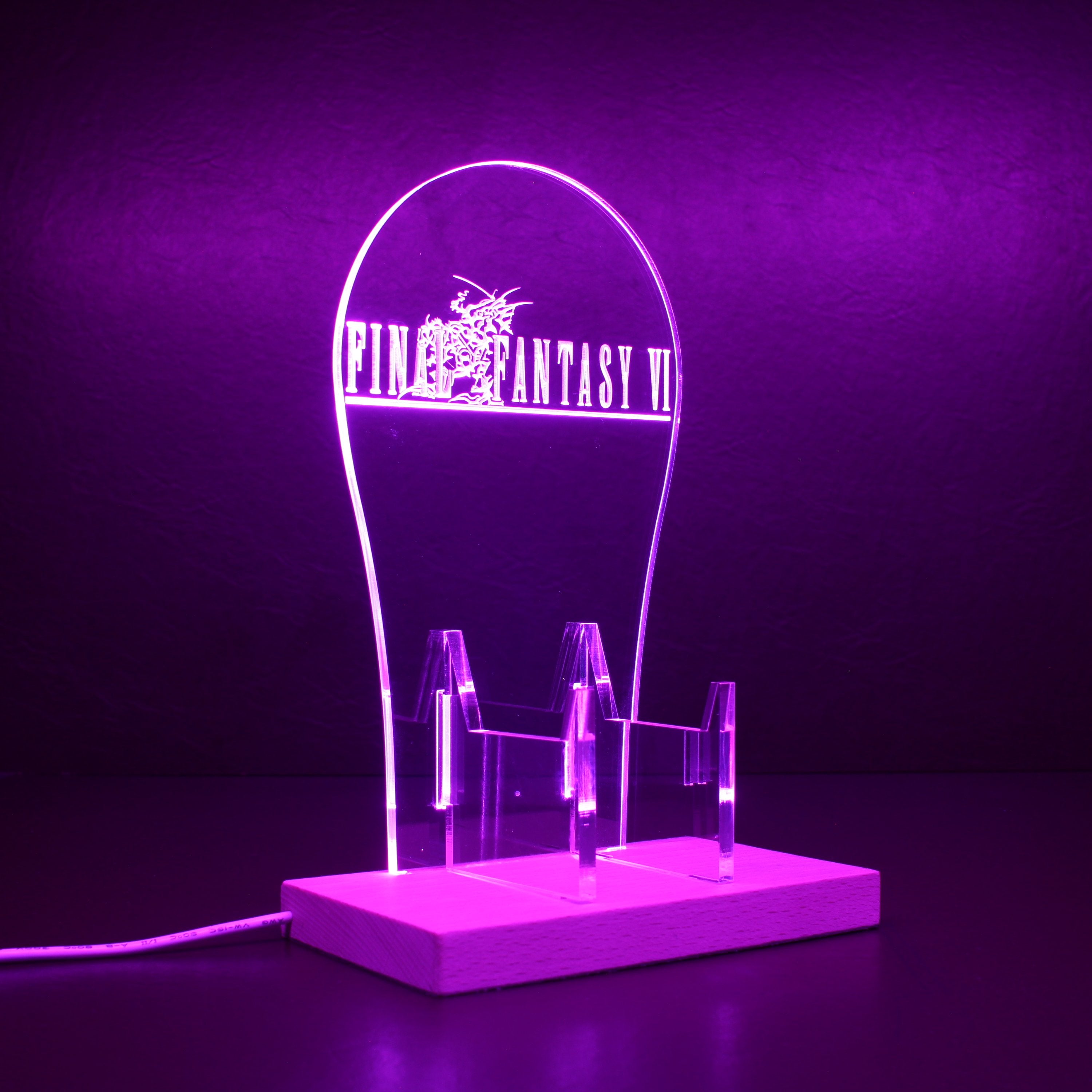 Final Fantasy VI RGB LED Gaming Headset Controller Stand