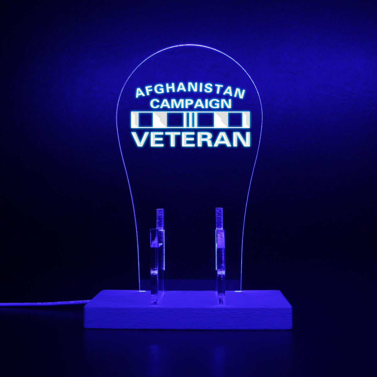 US Army Afghanistan Campaign Veteran Ribbon Led Headset Controller ...