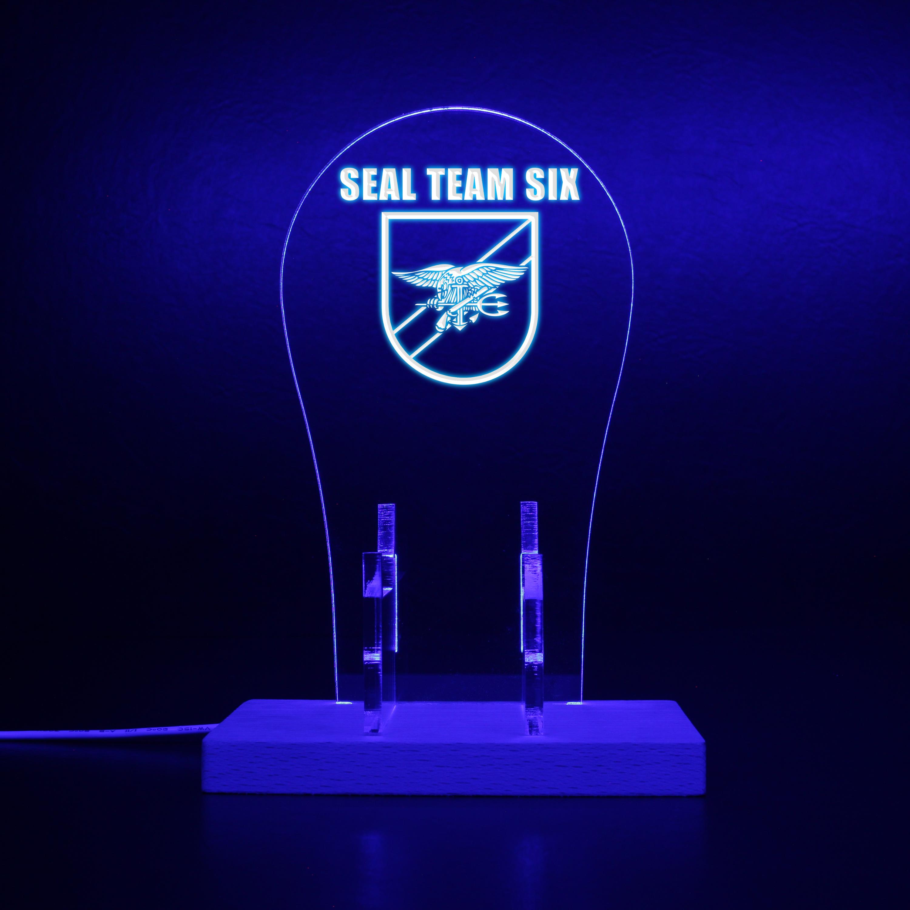 SEAL Team Six RGB LED Gaming Headset Controller Stand