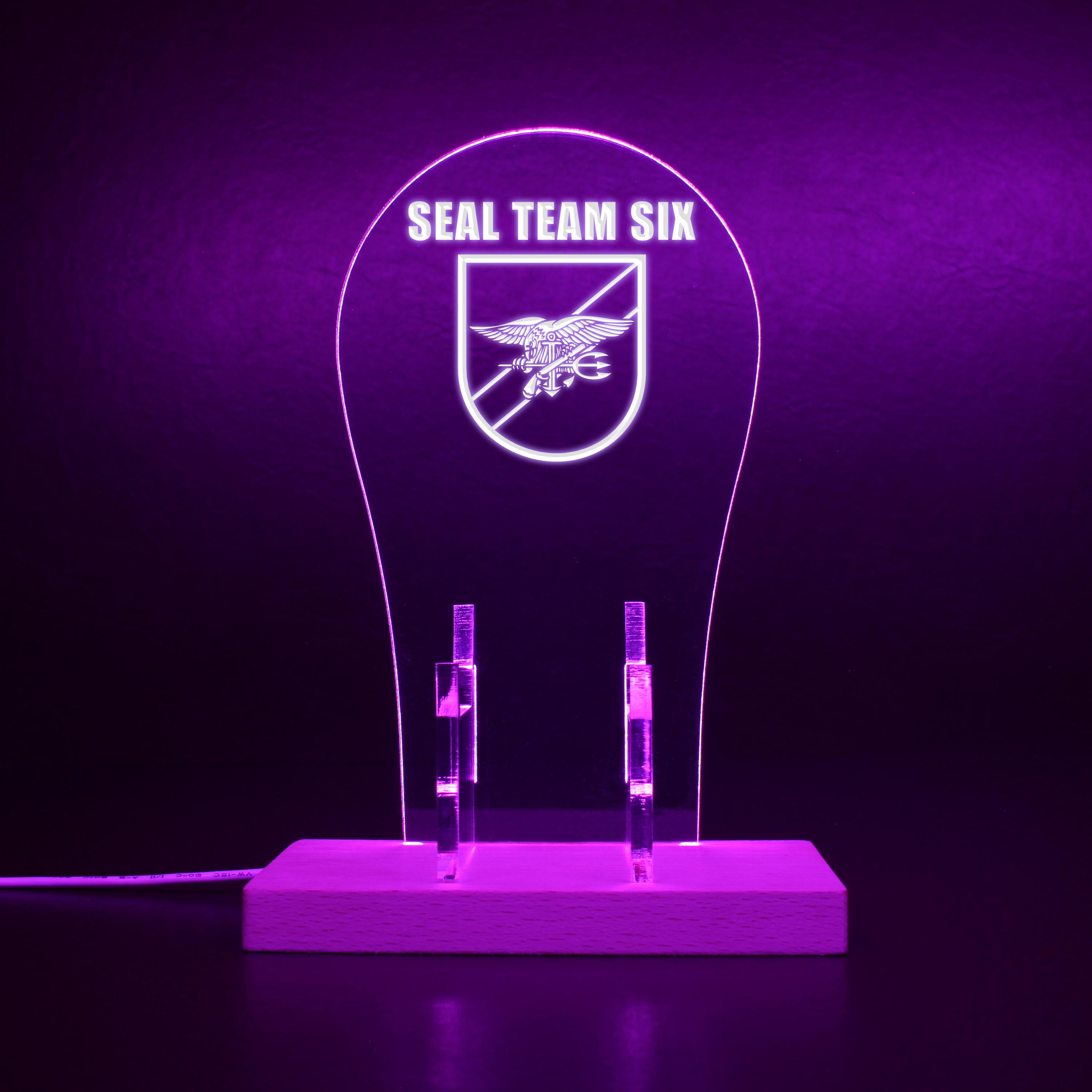 SEAL Team Six RGB LED Gaming Headset Controller Stand