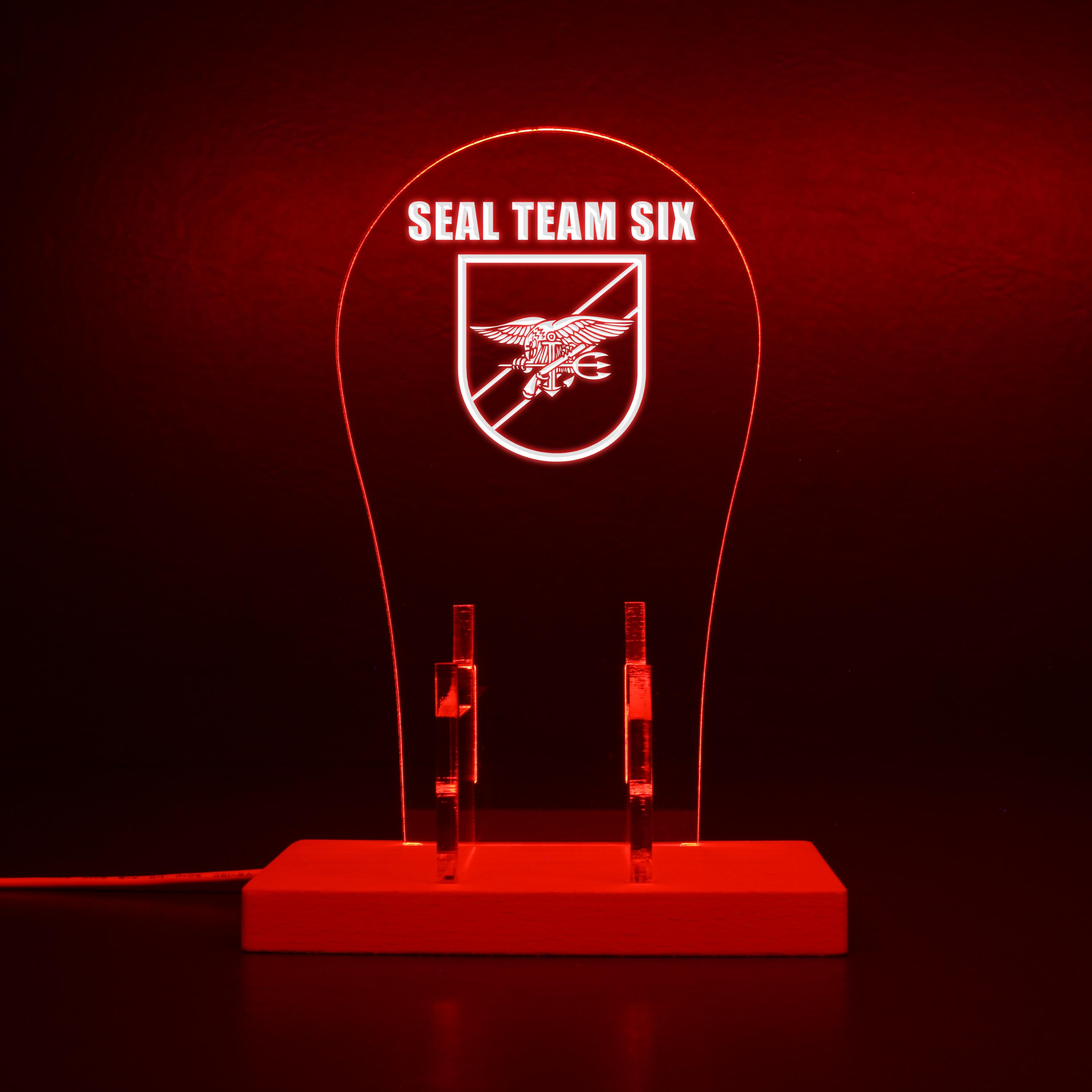 SEAL Team Six RGB LED Gaming Headset Controller Stand