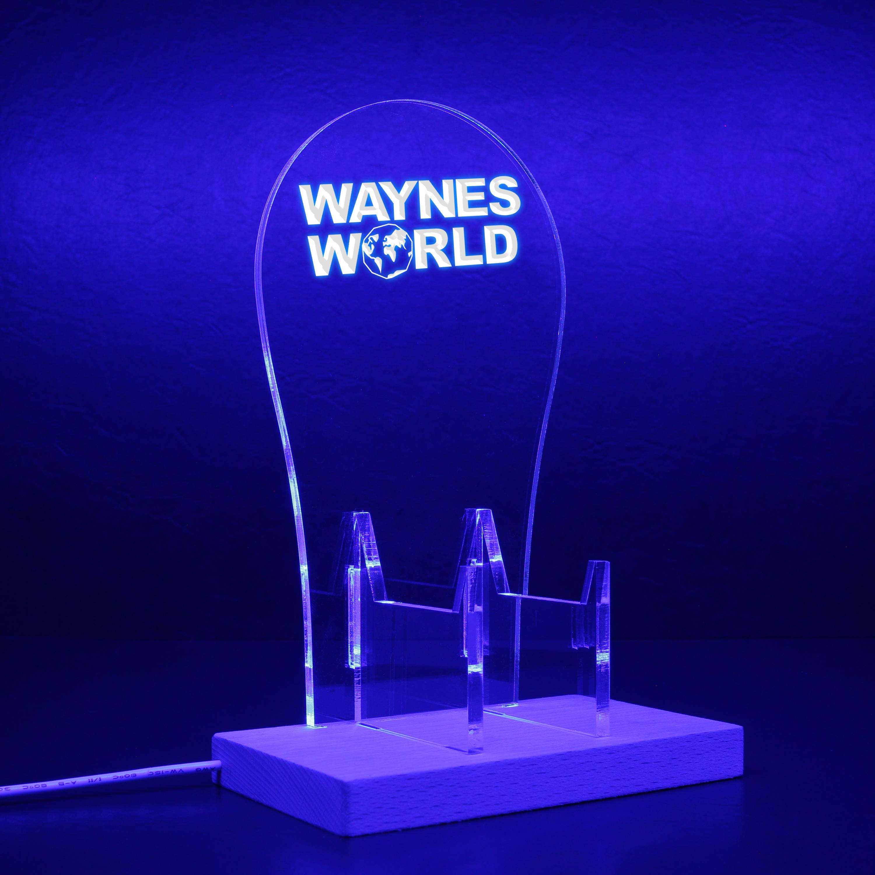 Wayne'S World RGB LED Gaming Headset Controller Stand