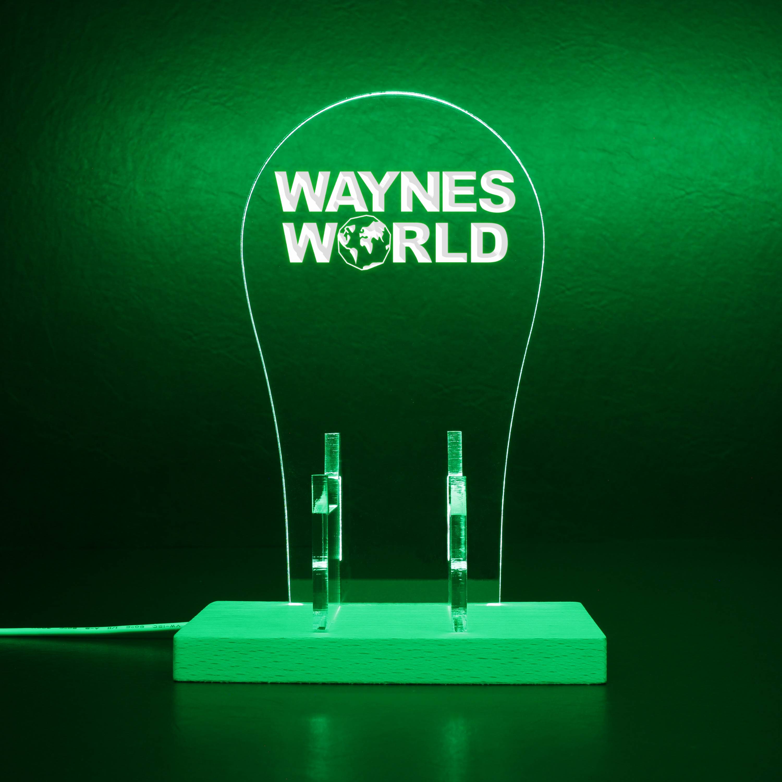 Wayne'S World RGB LED Gaming Headset Controller Stand