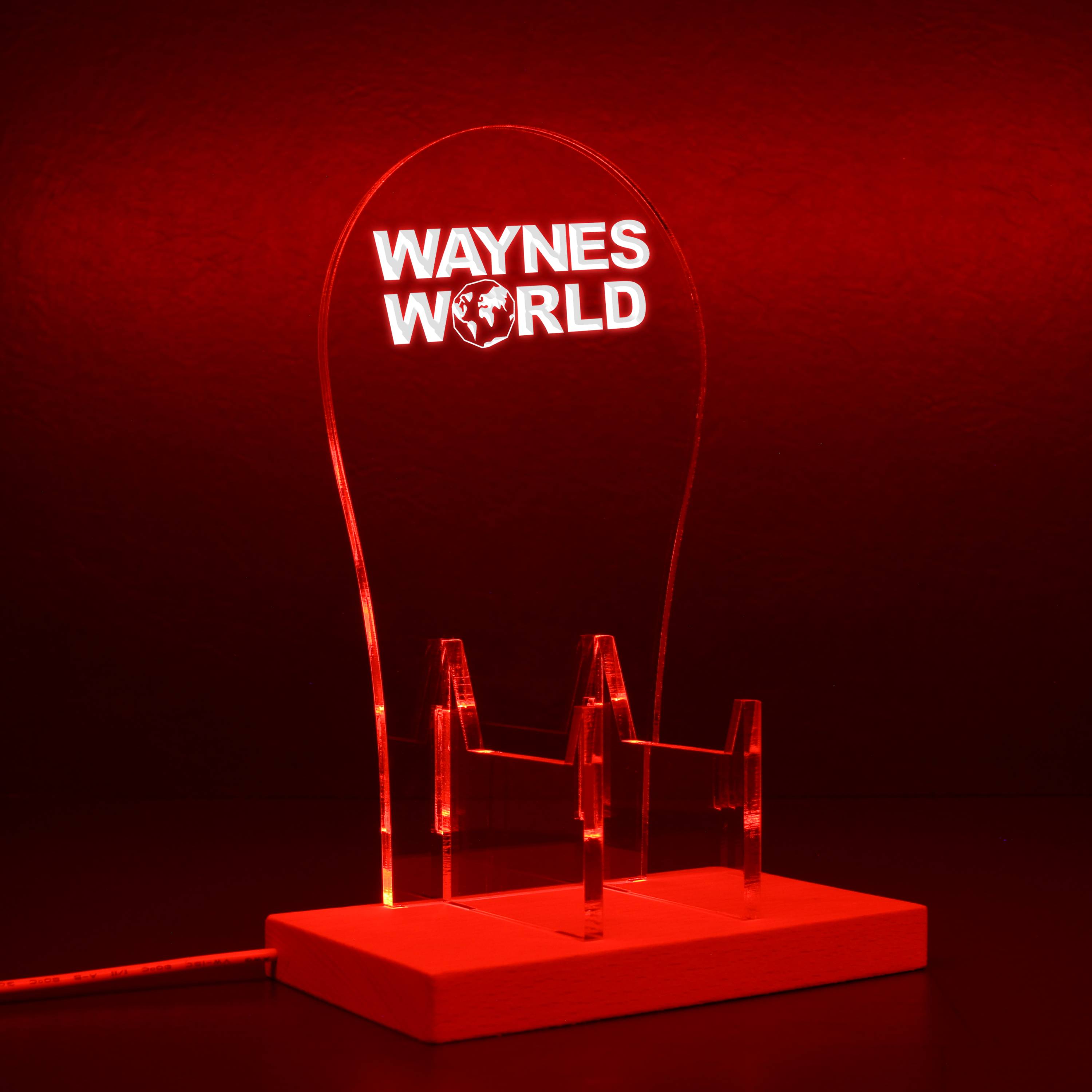 Wayne'S World RGB LED Gaming Headset Controller Stand