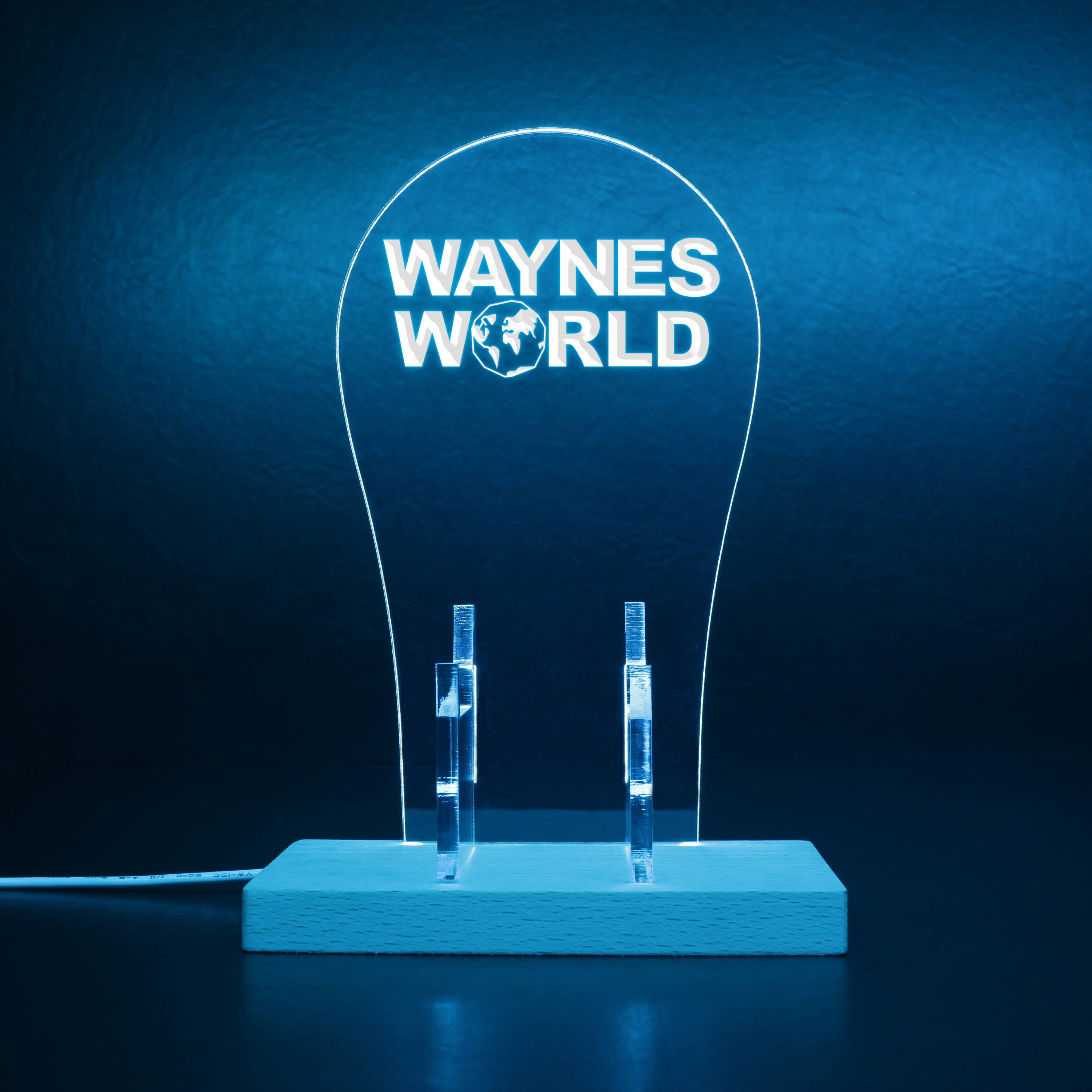 Wayne'S World RGB LED Gaming Headset Controller Stand