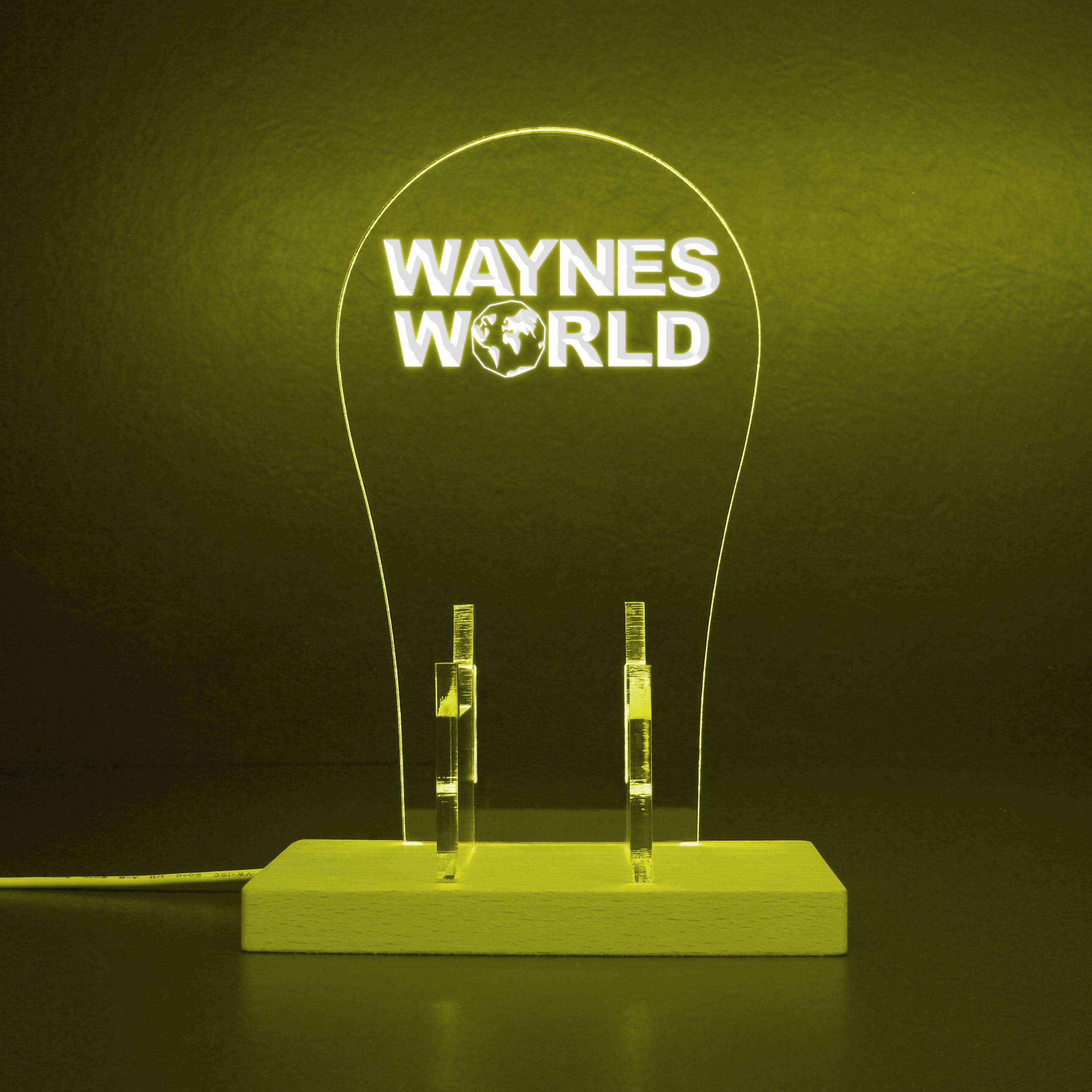 Wayne'S World RGB LED Gaming Headset Controller Stand