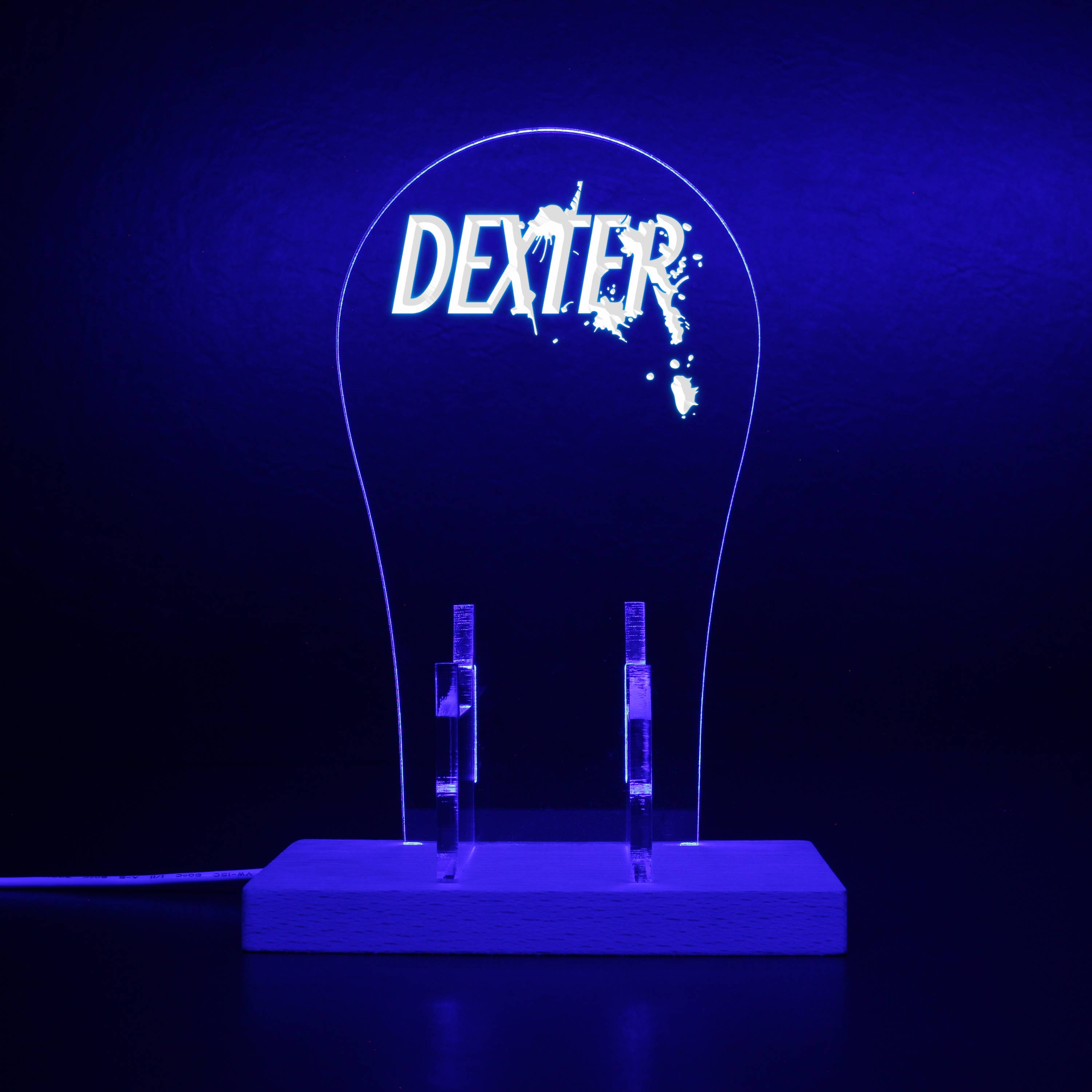 Dexter Morgan RGB LED Gaming Headset Controller Stand