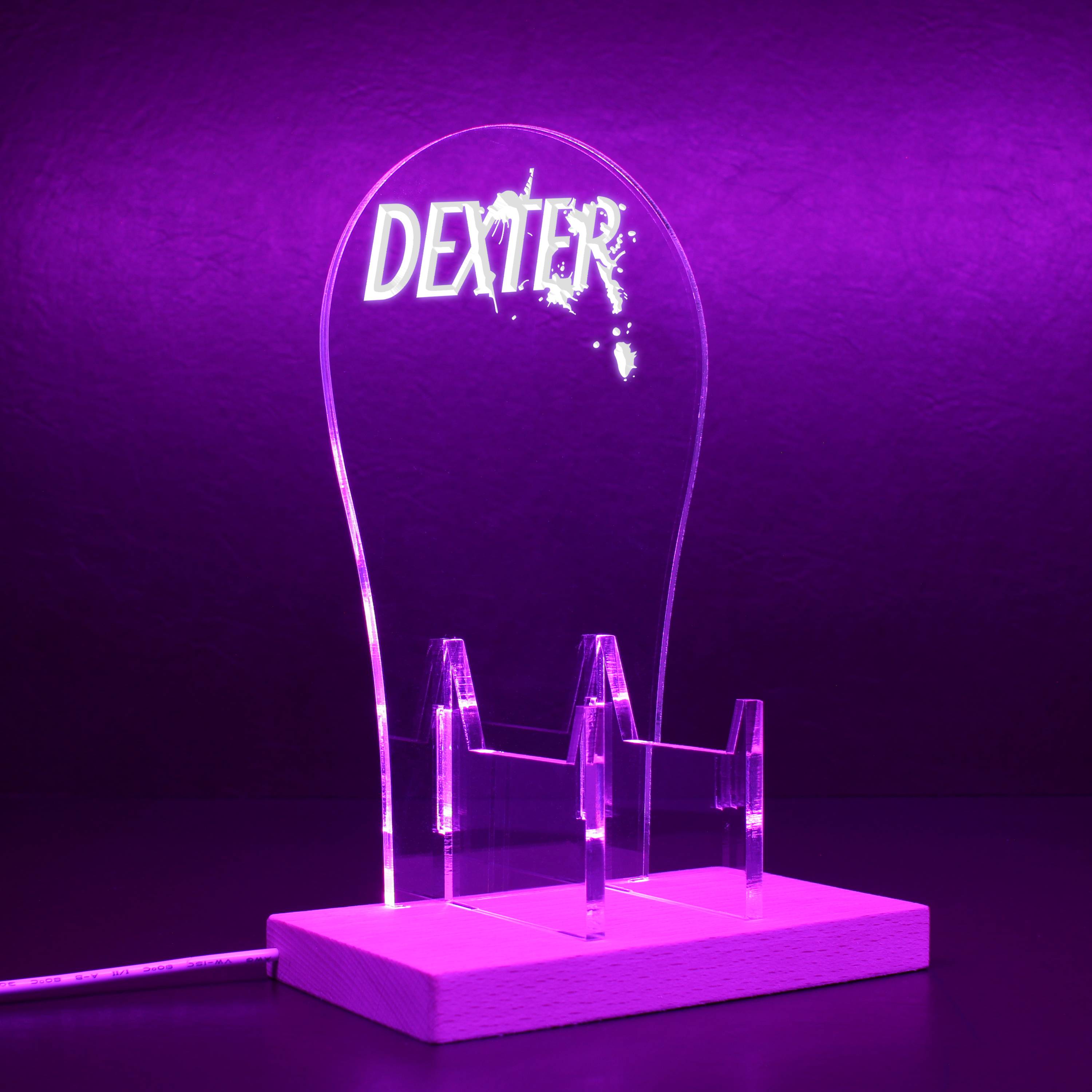 Dexter Morgan RGB LED Gaming Headset Controller Stand