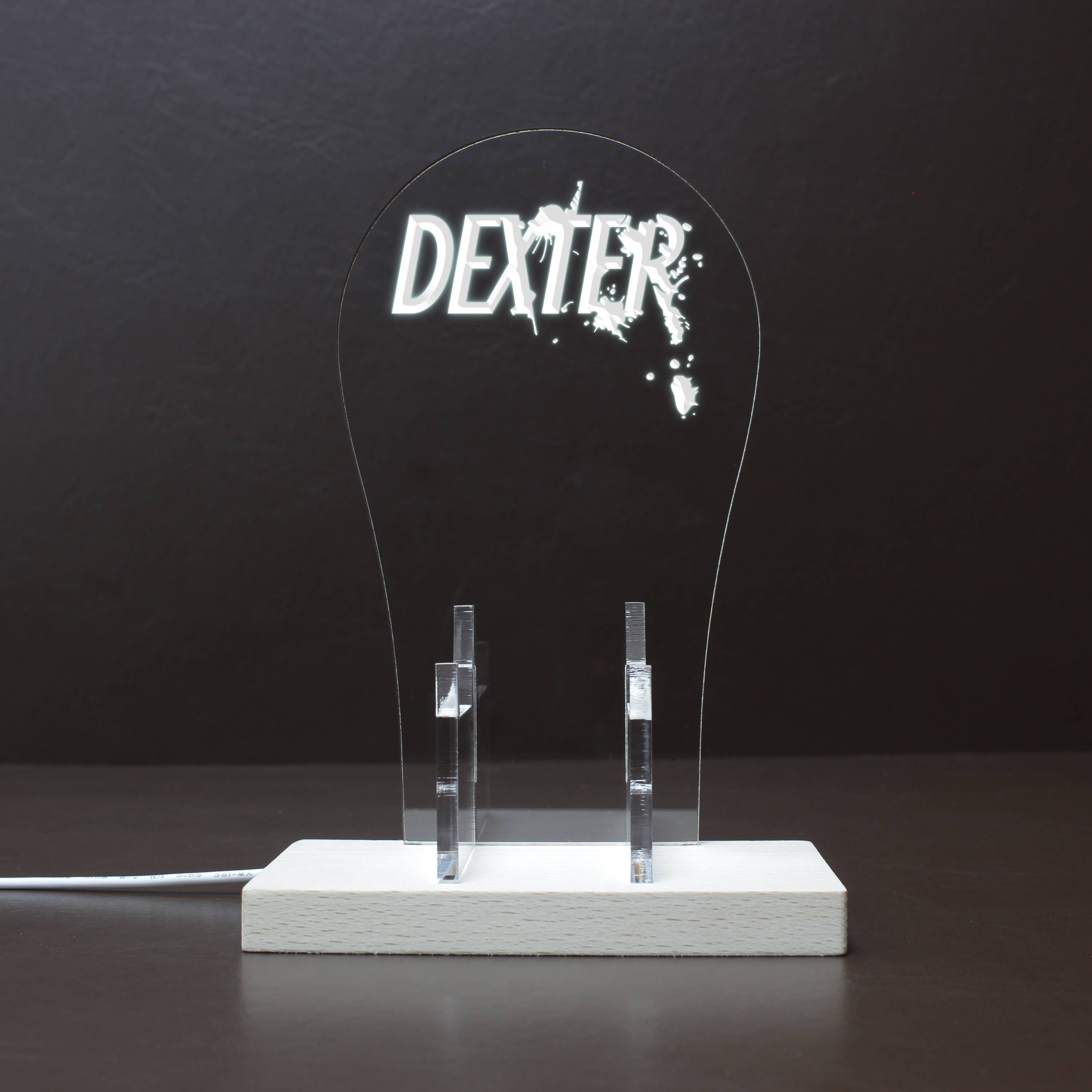 Dexter Morgan RGB LED Gaming Headset Controller Stand