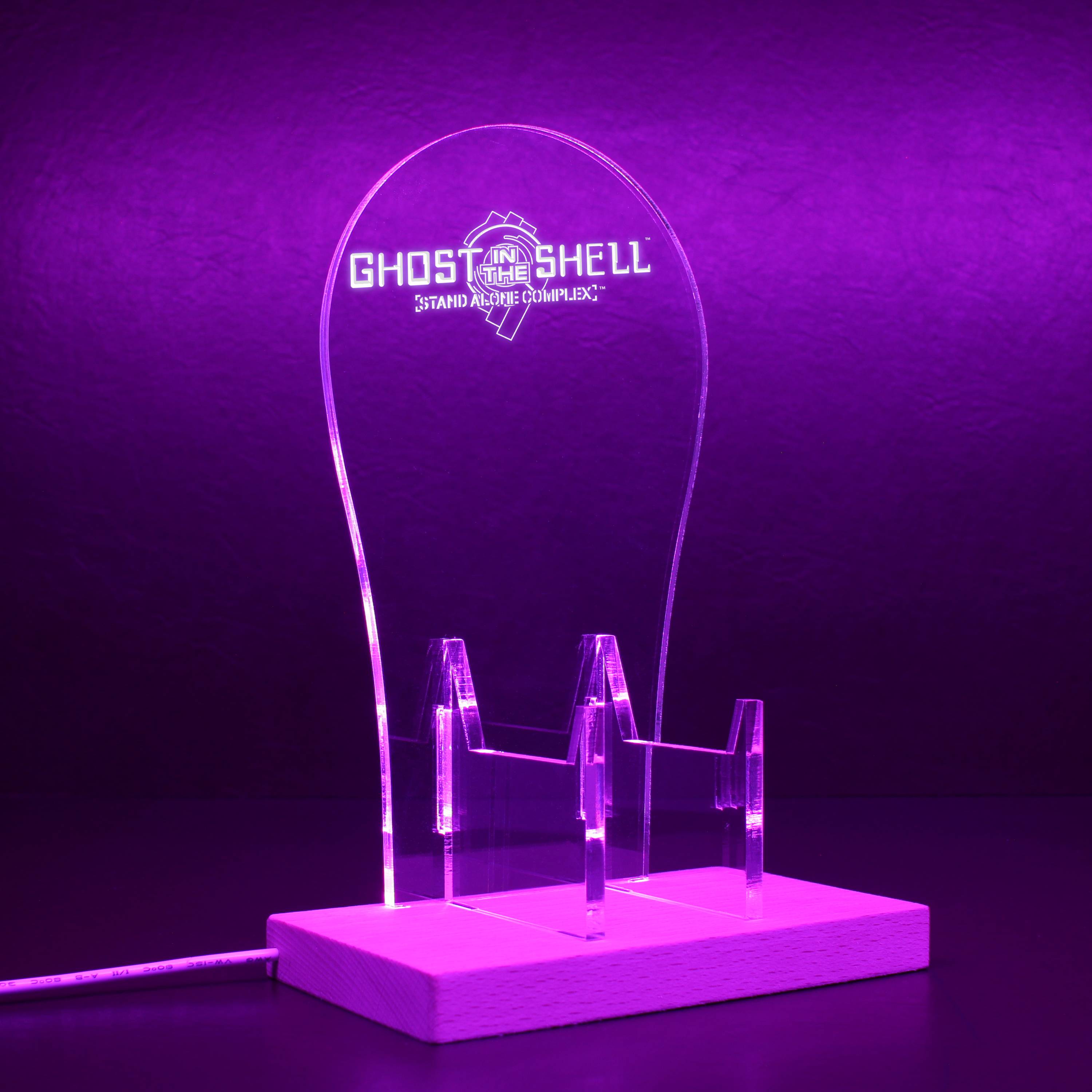 Ghost In The Shell RGB LED Gaming Headset Controller Stand