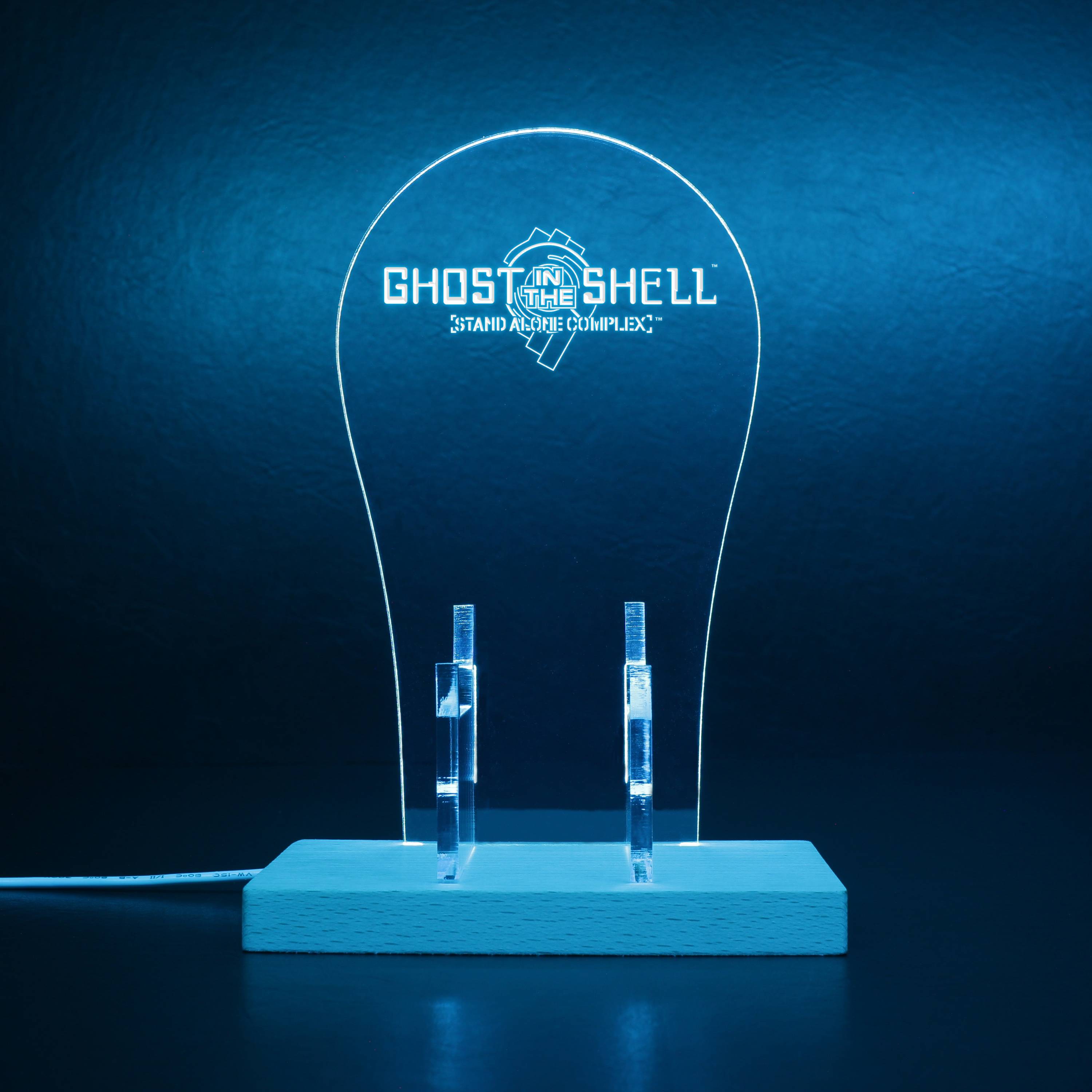 Ghost In The Shell RGB LED Gaming Headset Controller Stand