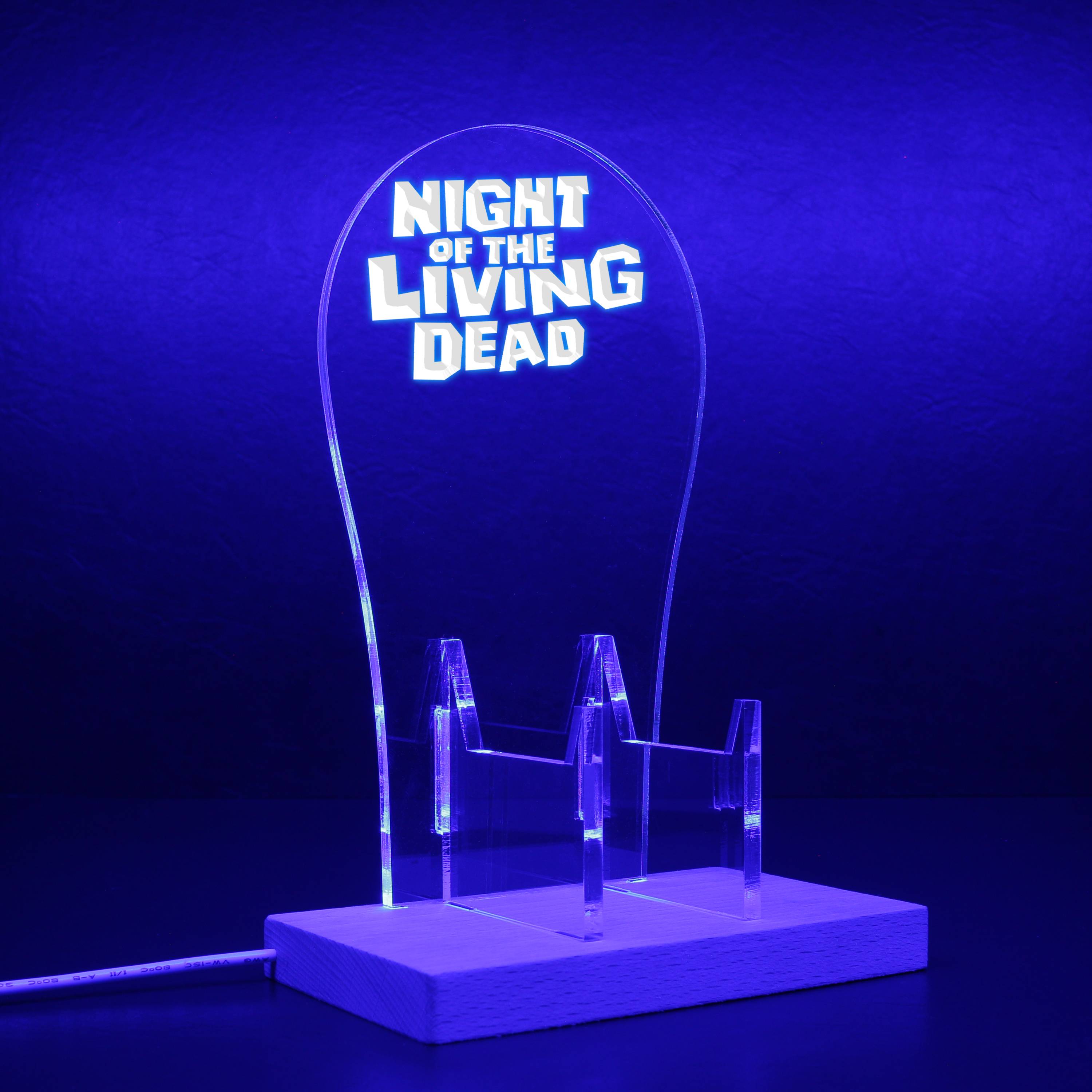 Night Of The Living Dead RGB LED Gaming Headset Controller Stand