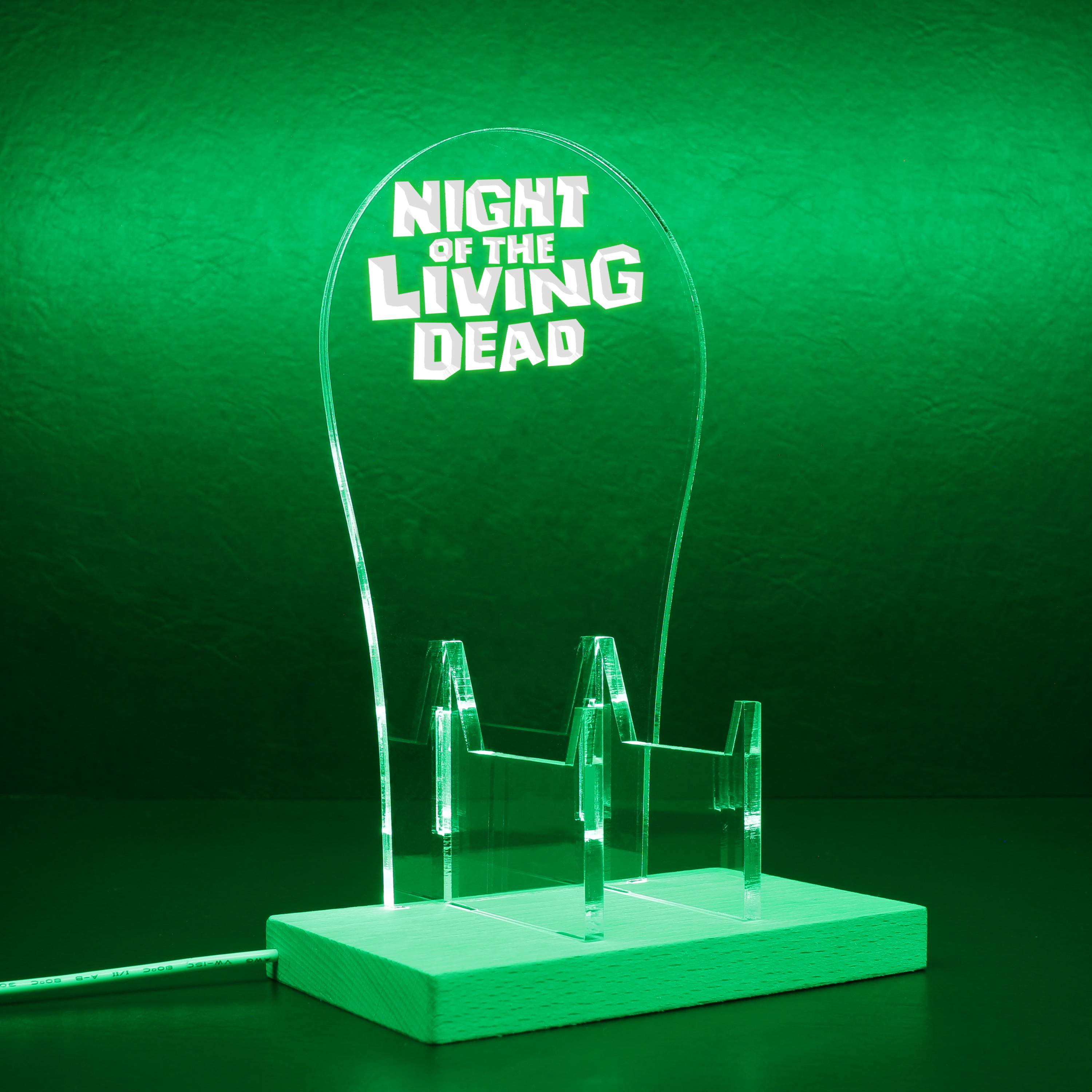 Night Of The Living Dead RGB LED Gaming Headset Controller Stand