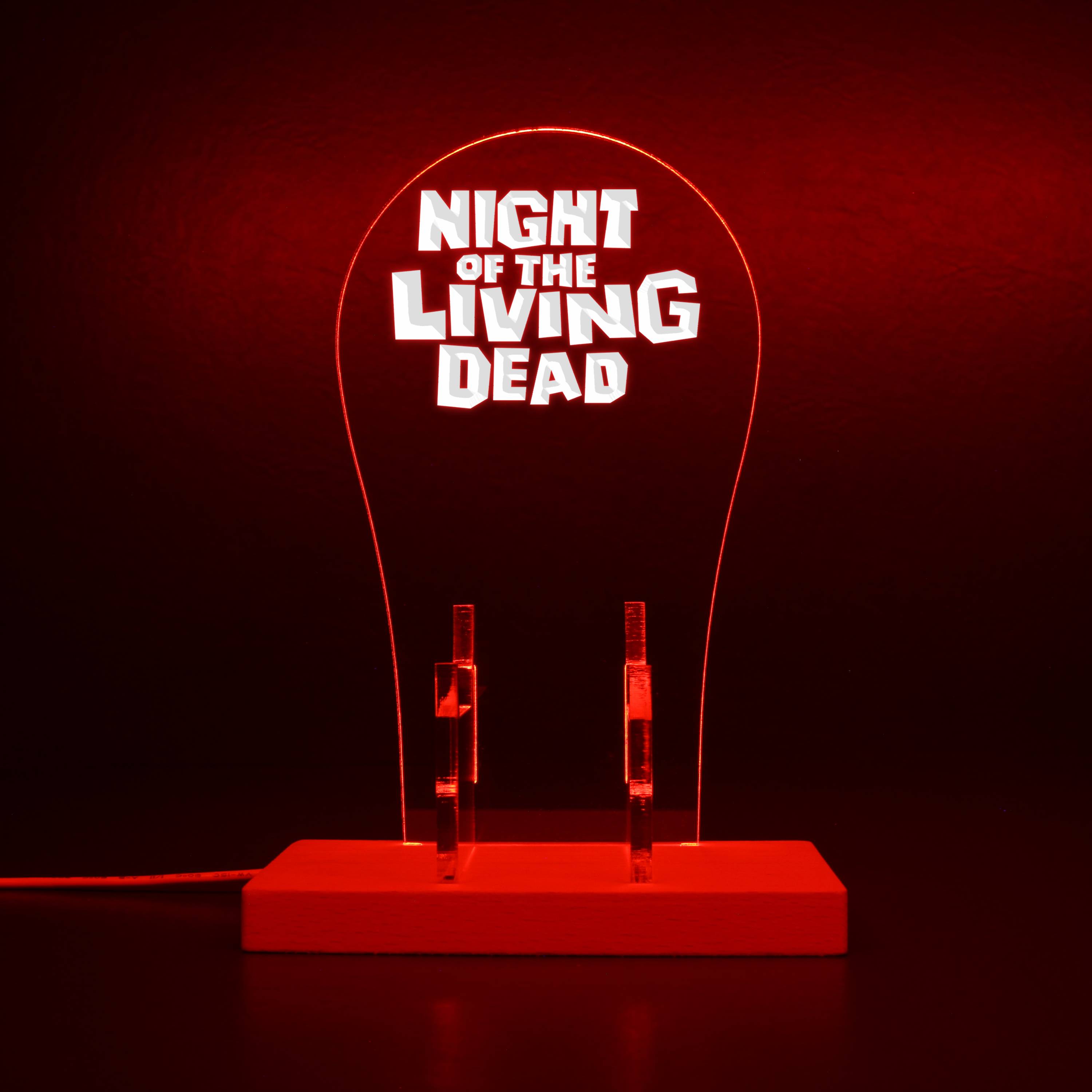 Night Of The Living Dead RGB LED Gaming Headset Controller Stand