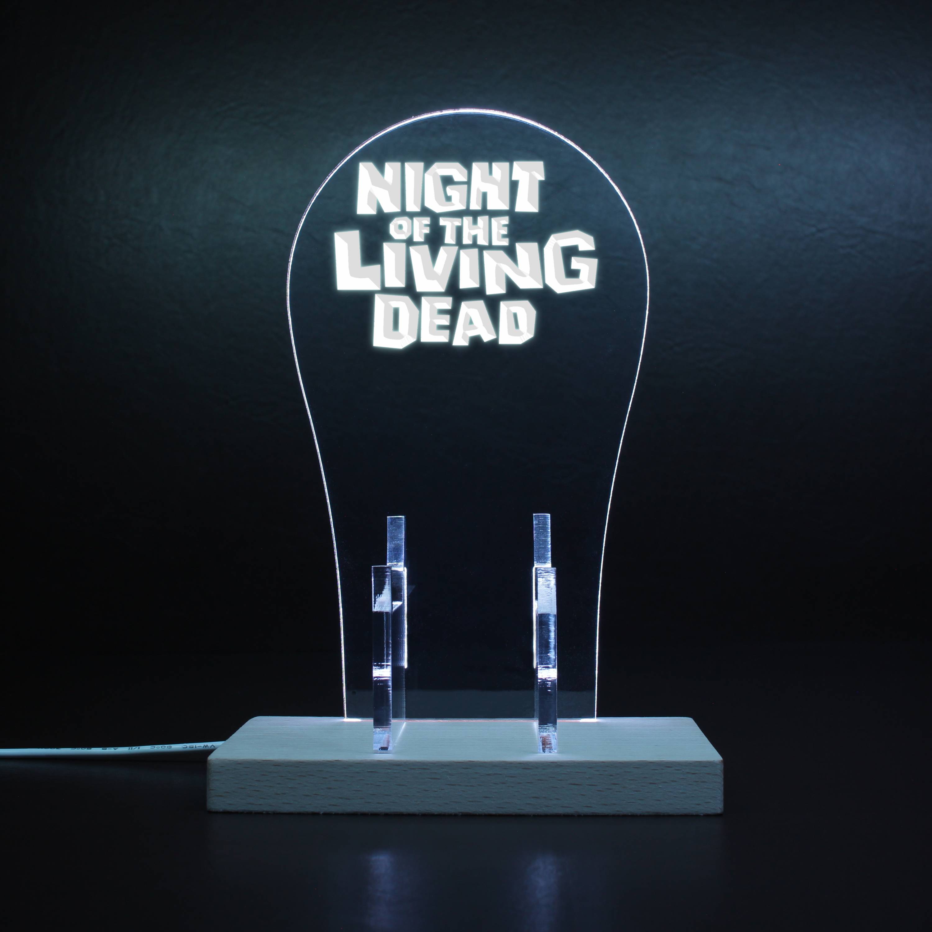 Night Of The Living Dead RGB LED Gaming Headset Controller Stand